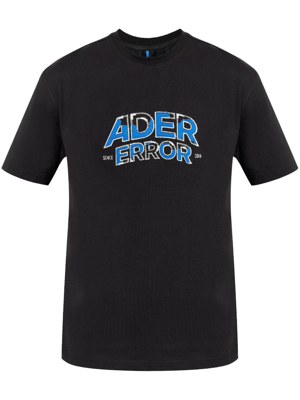 Ader Error T-shirt With Logo In Black
