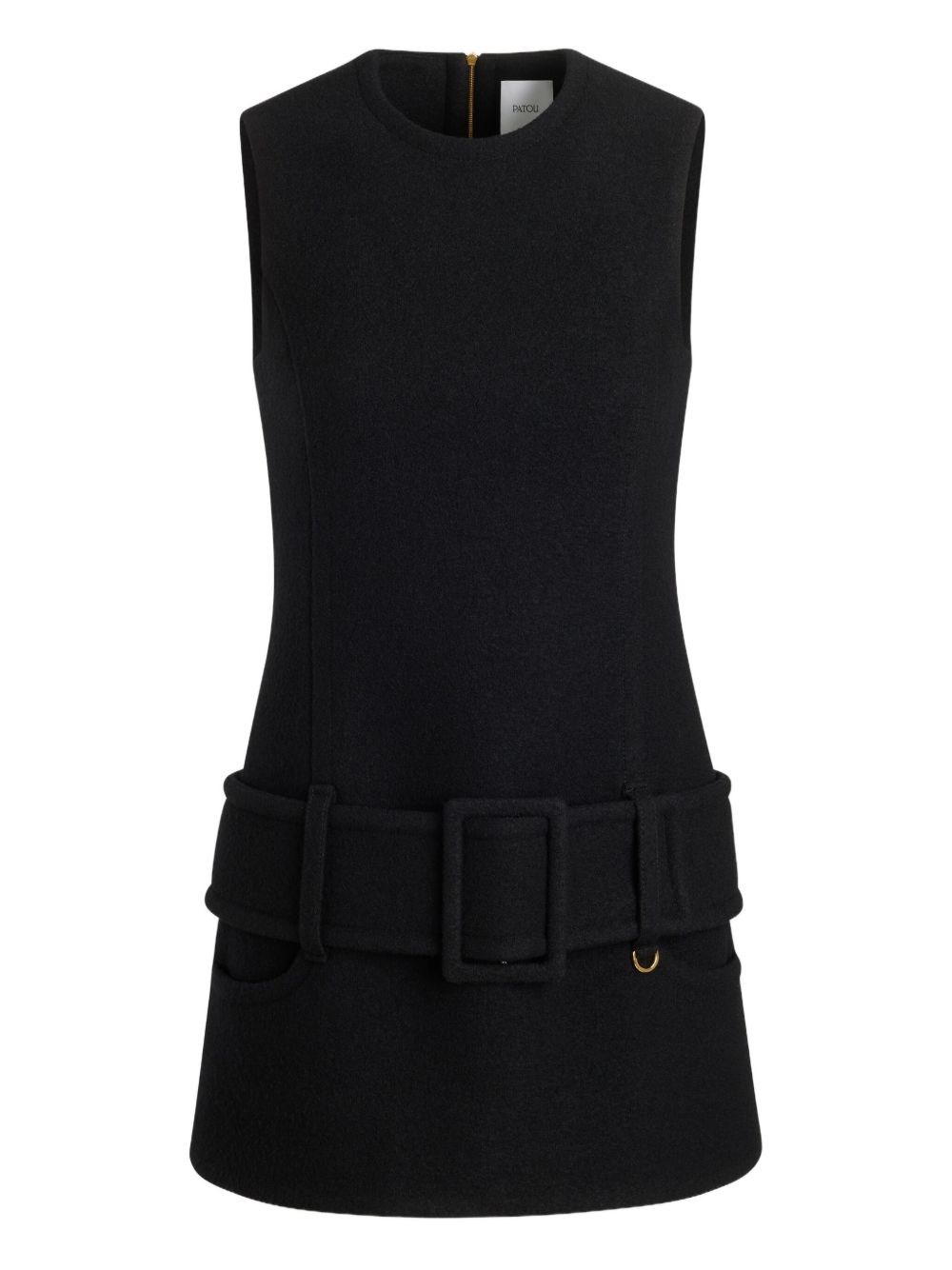 PATOU Waist Belted Mini Dress