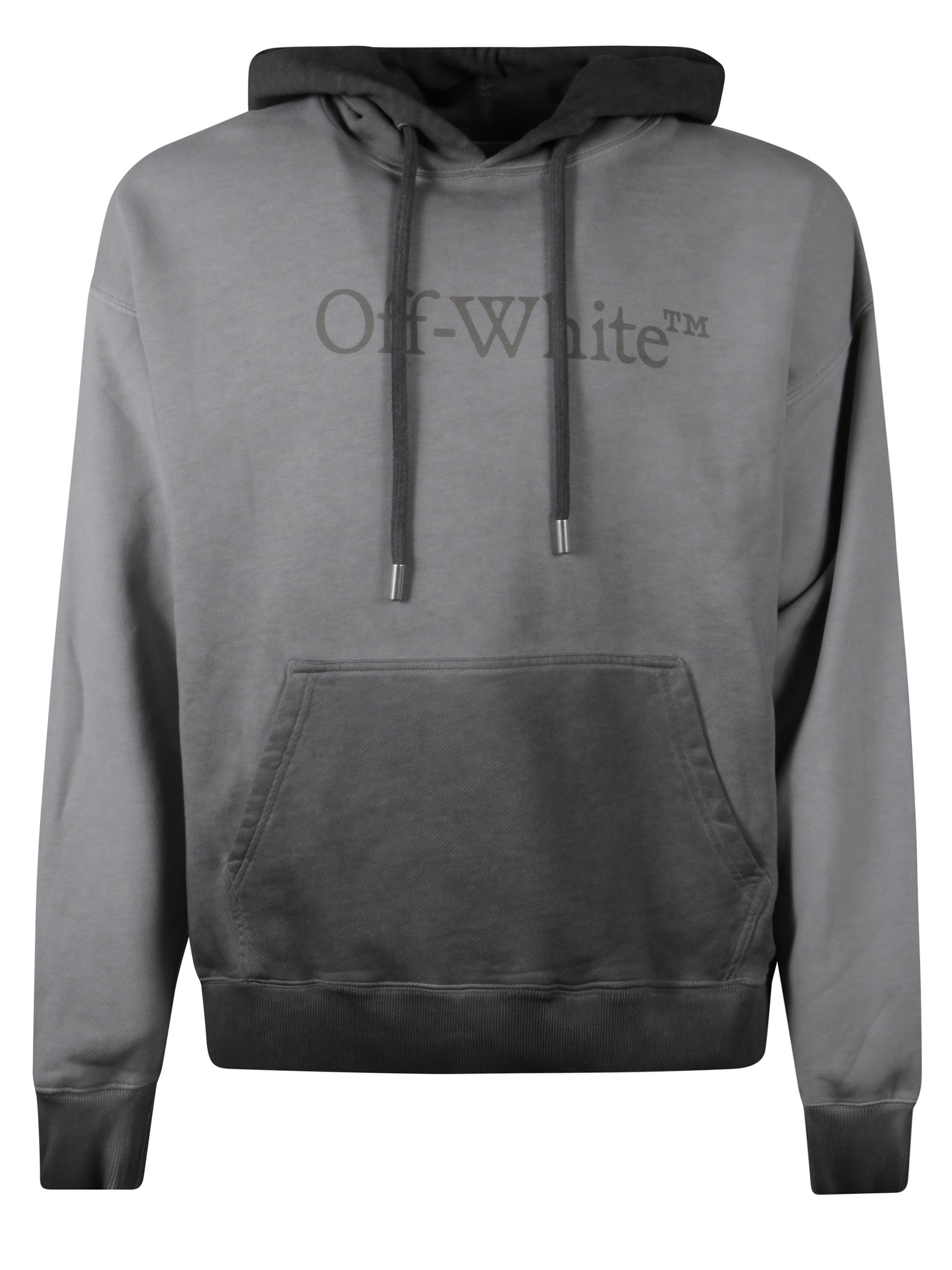 Off White Hoodie With Logo