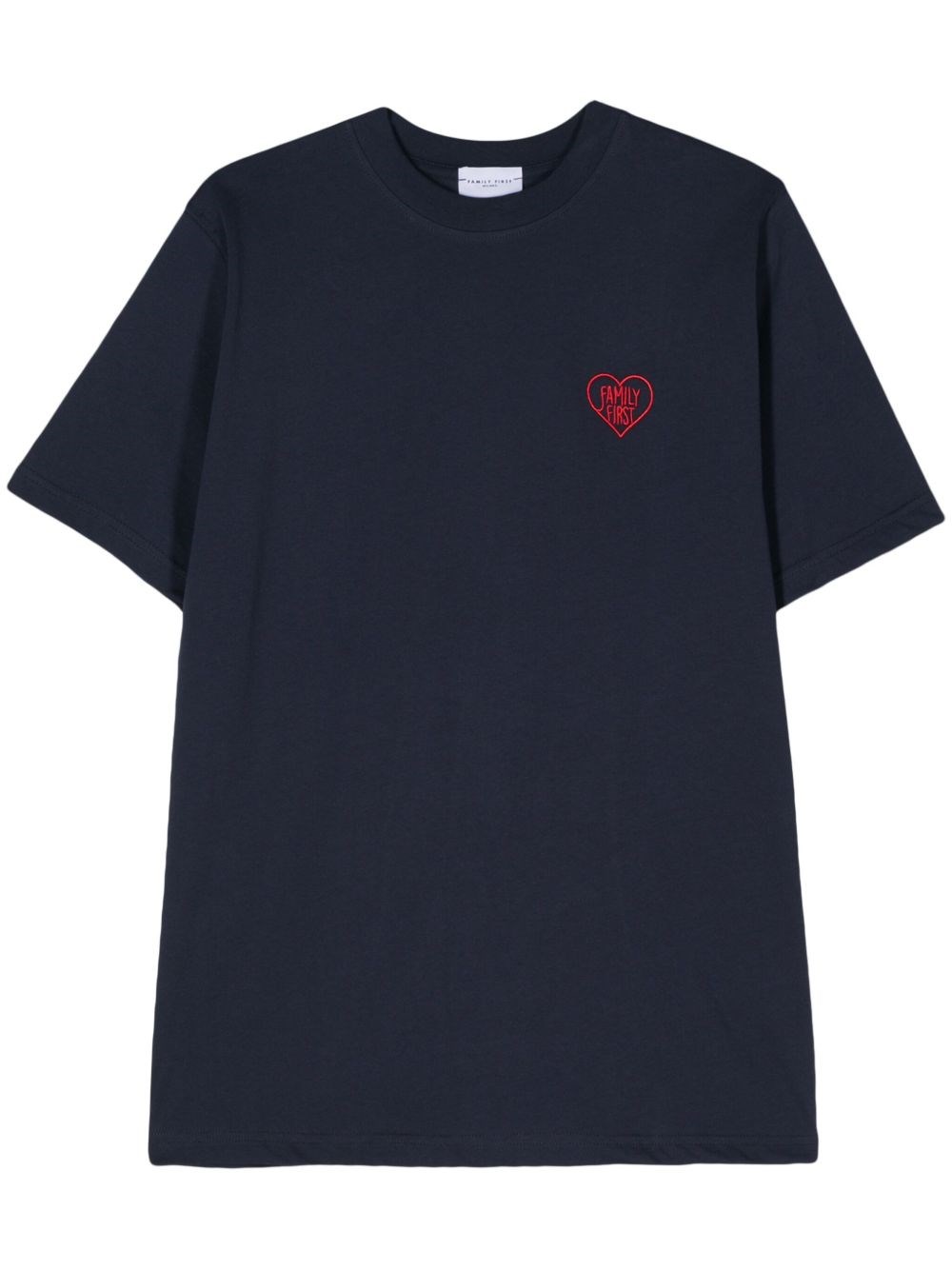 T-Shirt With Embroidery - Family First - Modalova