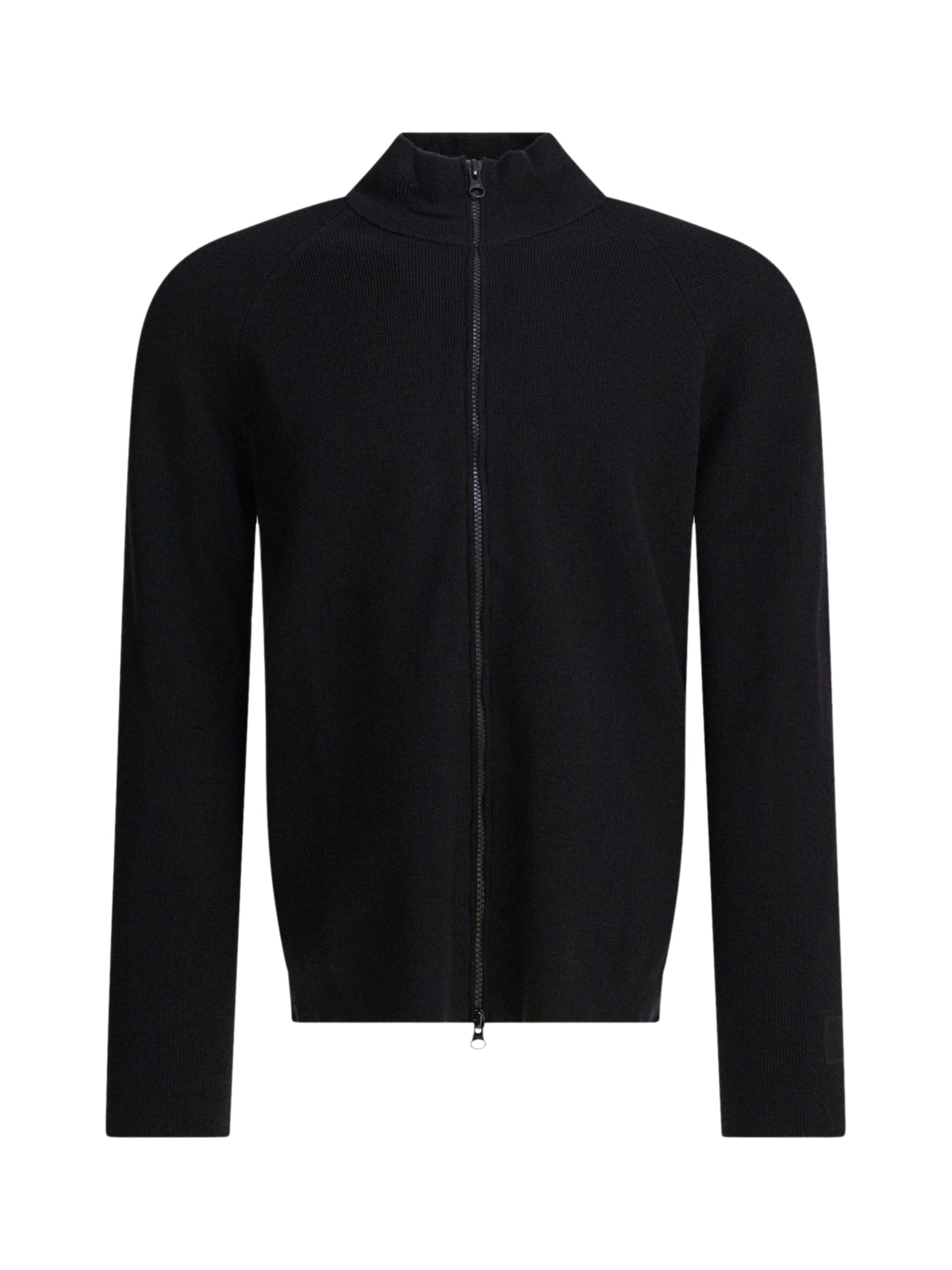 C.p. Company C.p.company Black Polyester Knitwear In Black