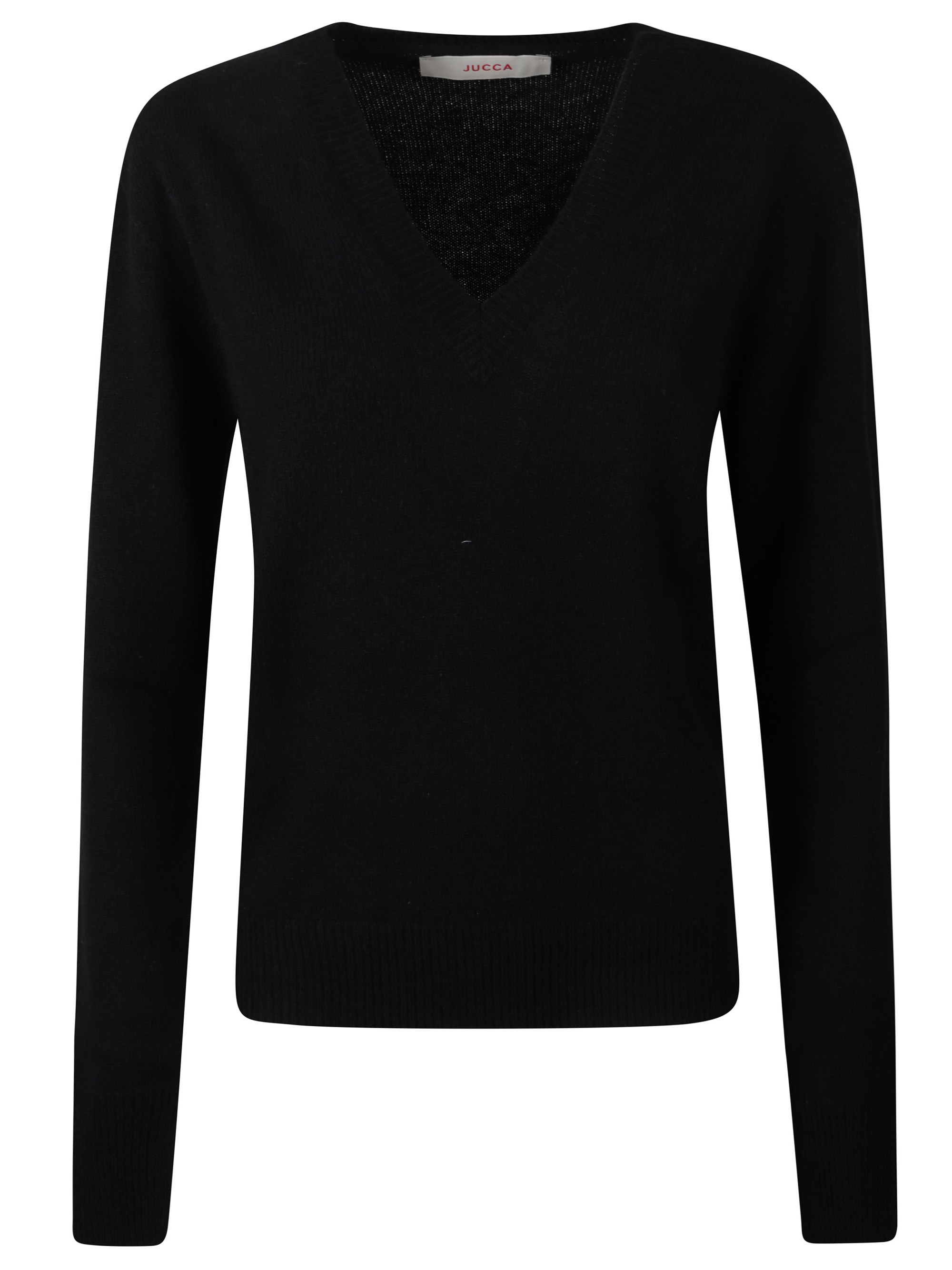 Jucca V-neck Pullover In Black