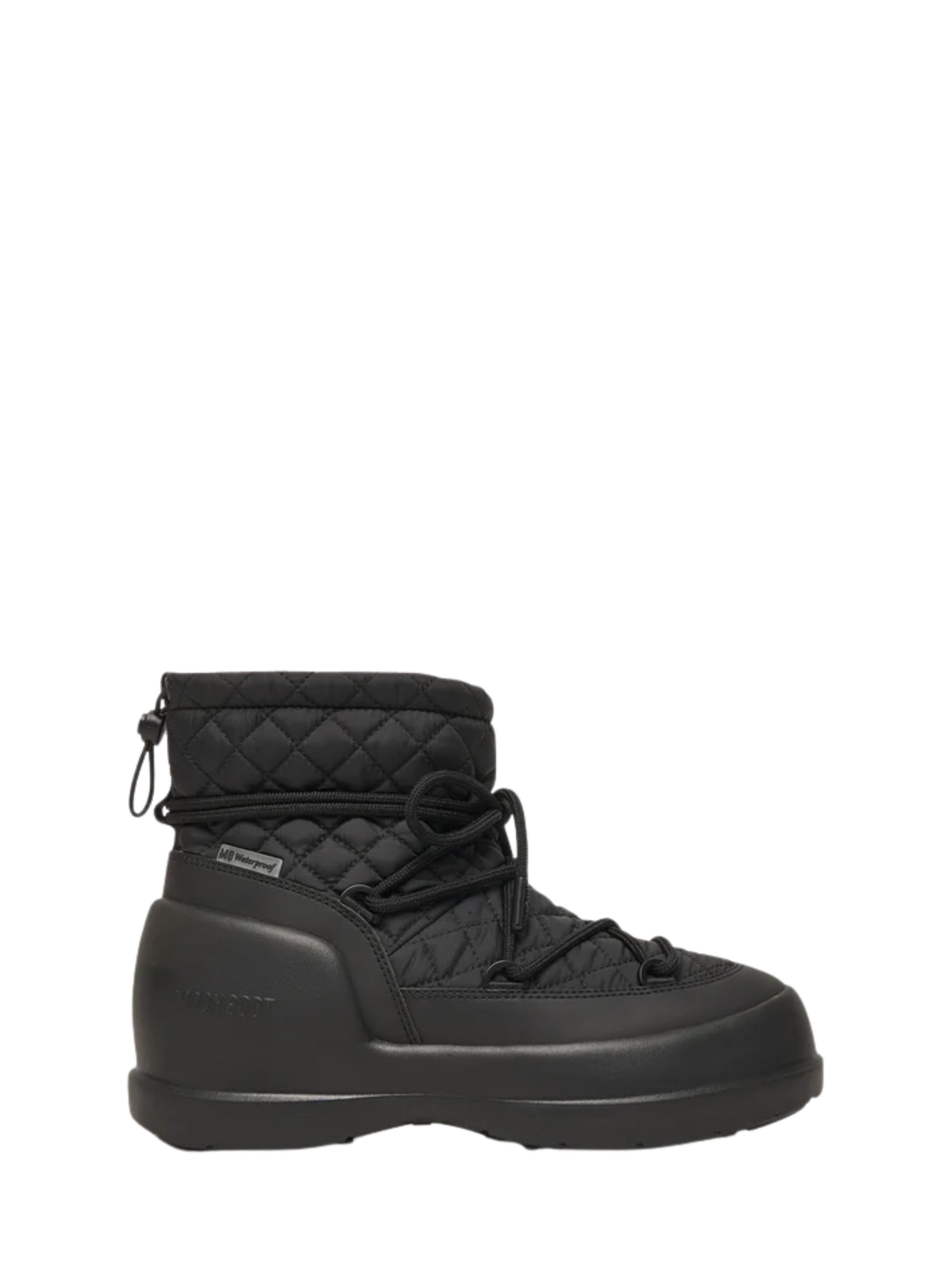 Moon Boot Boots With Logo In Black