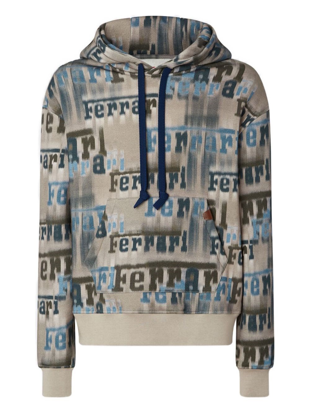 Ferrari Sweatshirt With Logo In Neutral