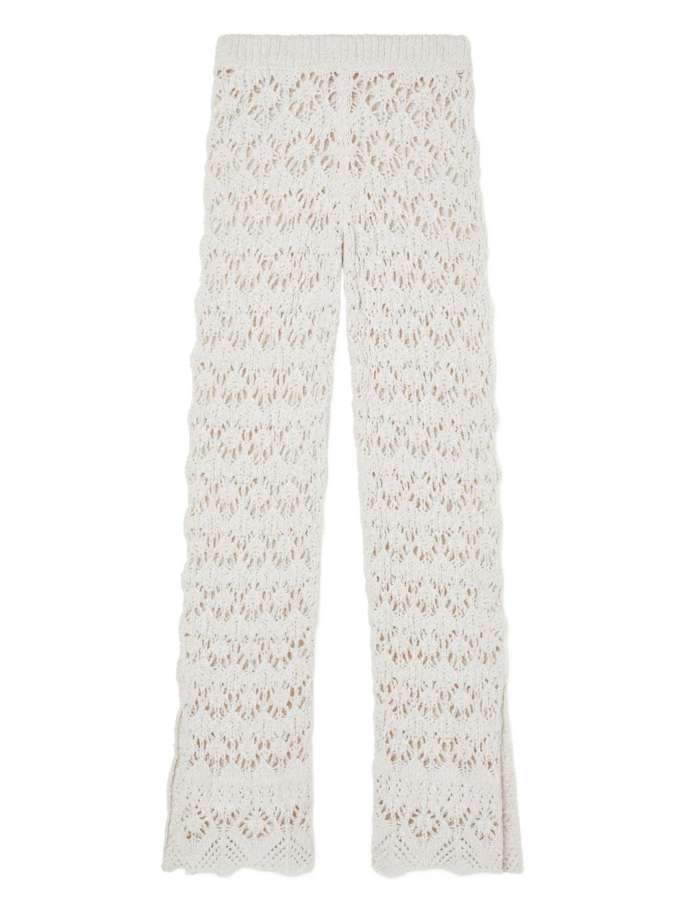 Alanui Lagoon Romance Cotton Trousers