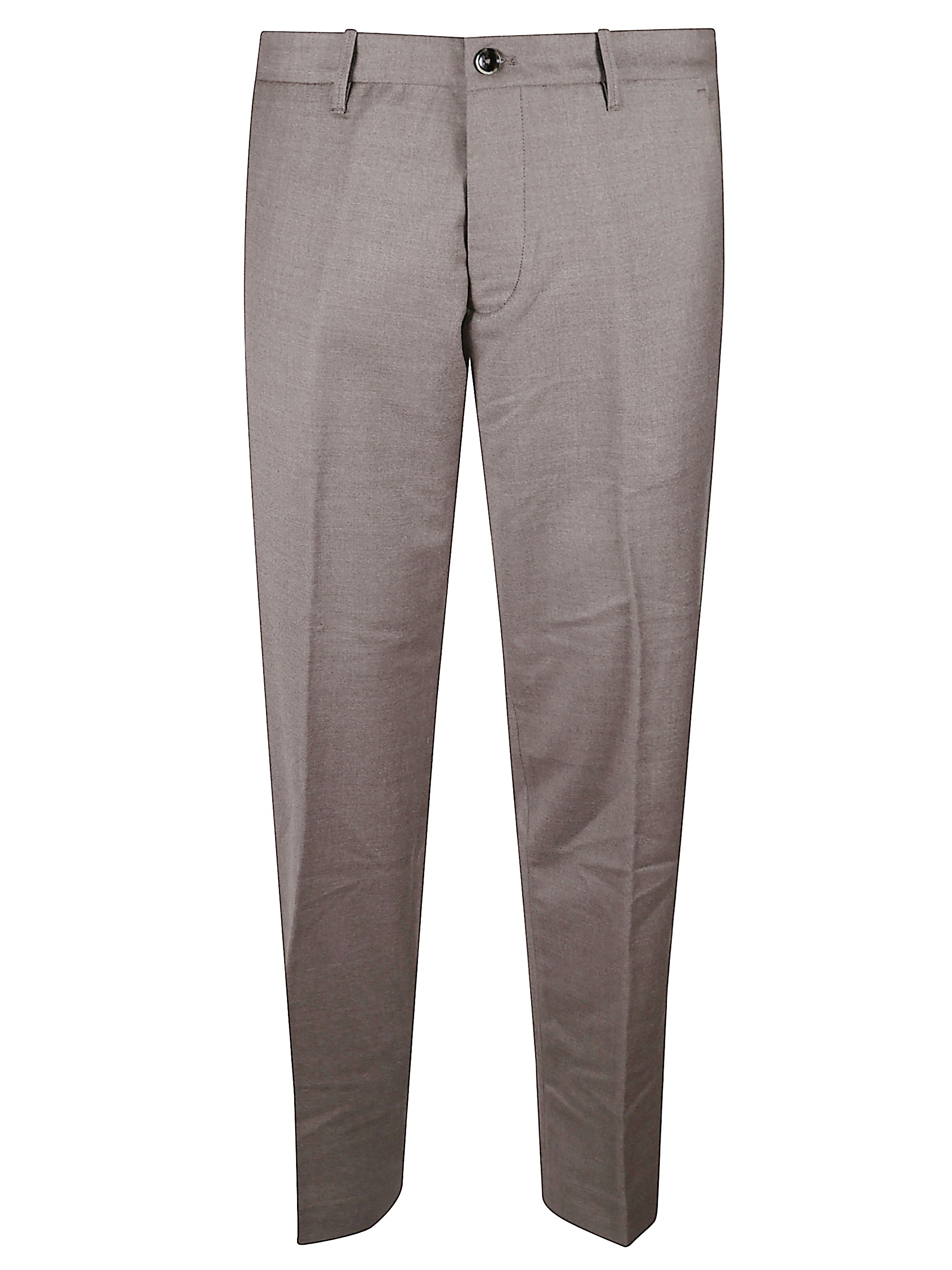 Nine In The Morning Slim Pants Giove In Brown