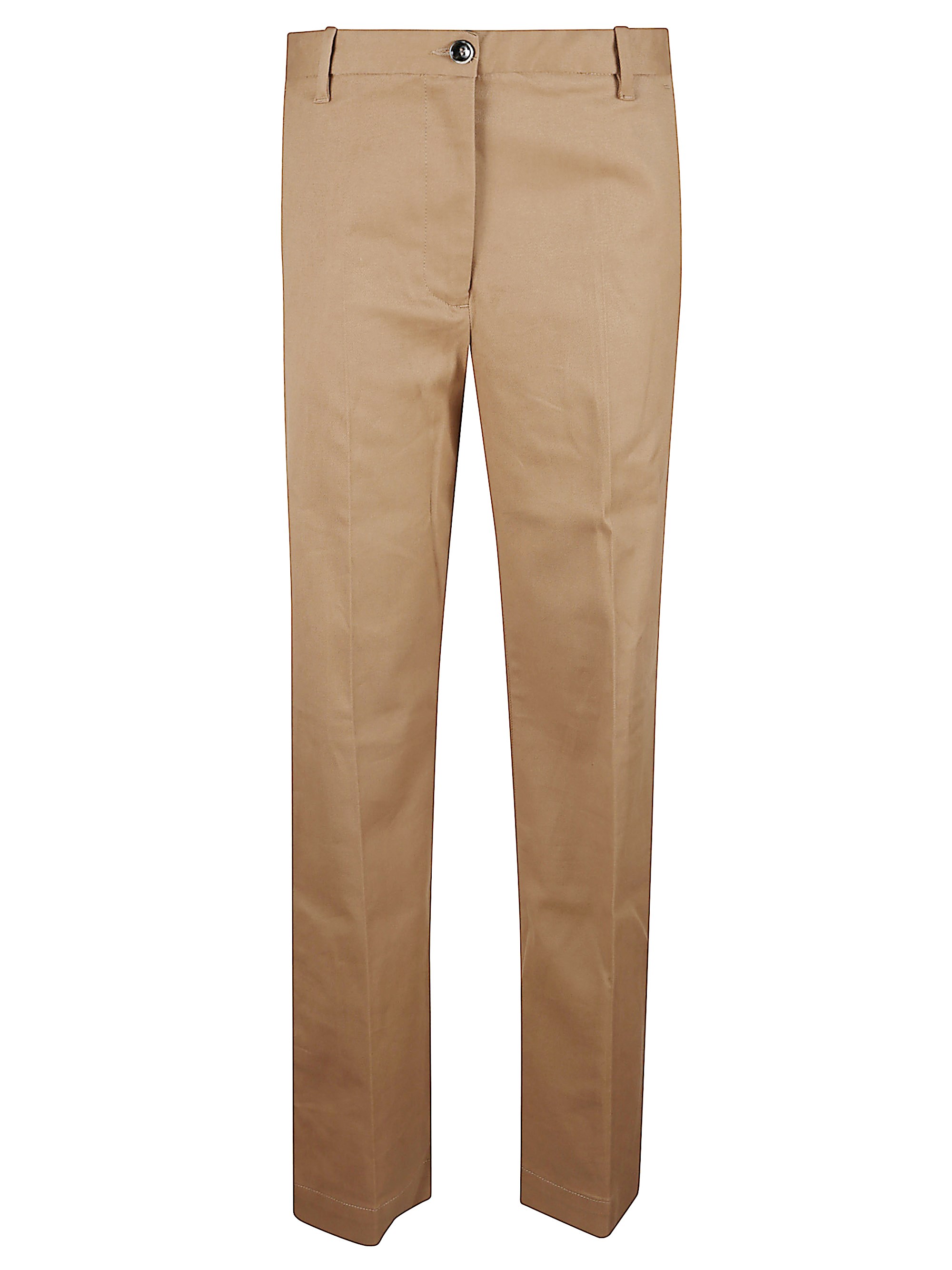 Nine In The Morning Palazzo Leg Pants In Brown