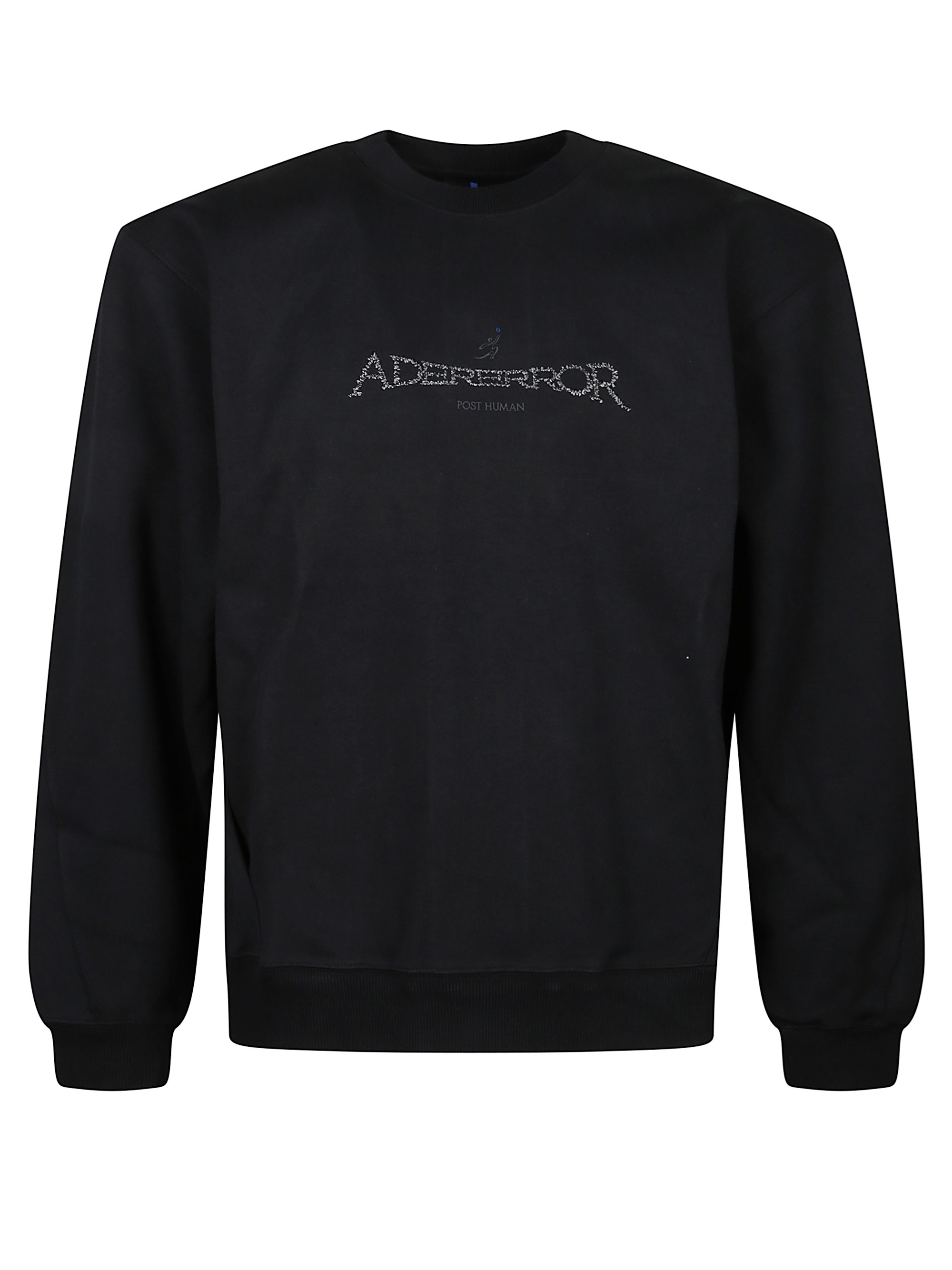 Ader Error Crewneck Sweatshirt With Logo In Black