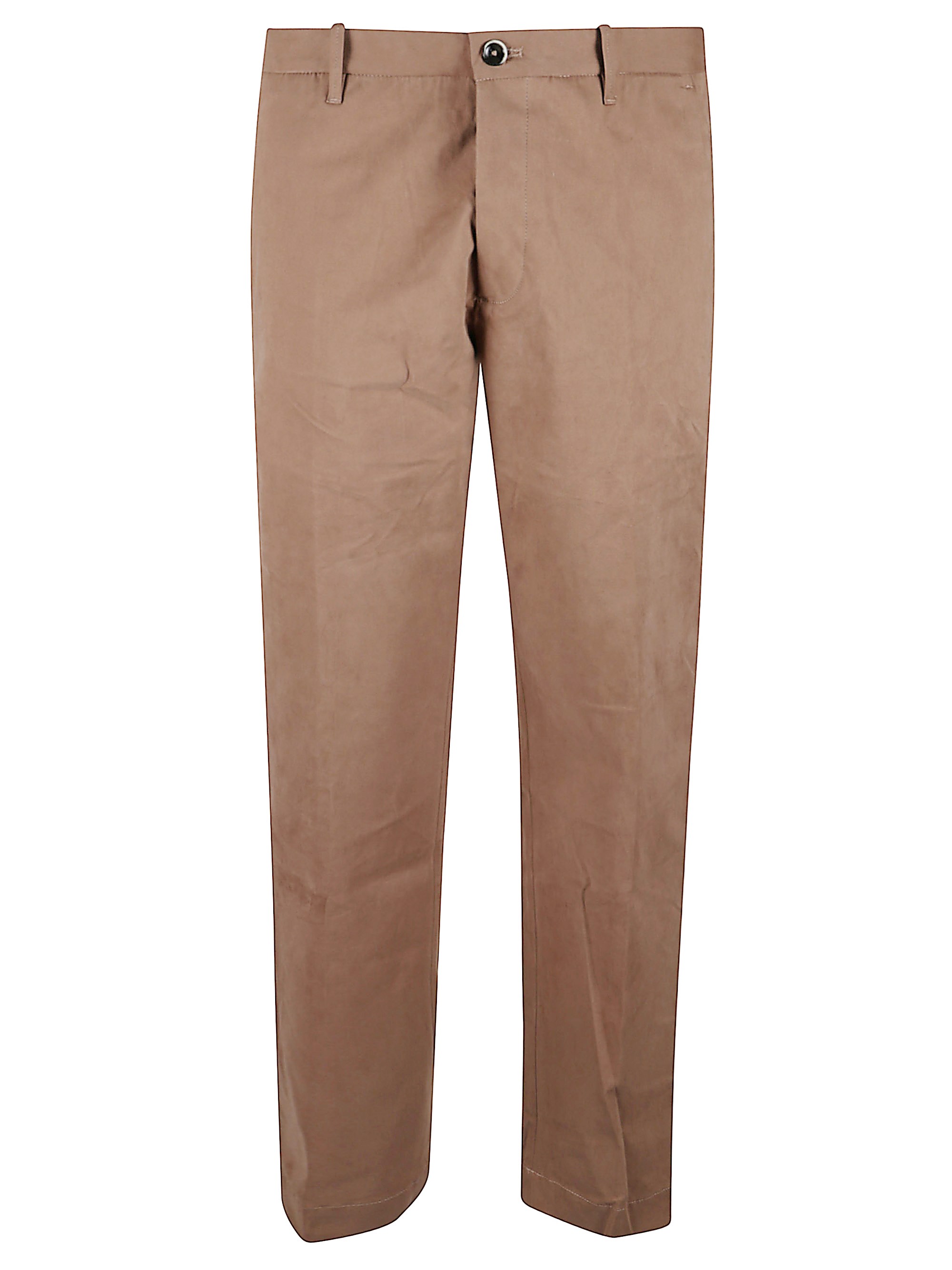 Nine In The Morning Slim Pants Giove In Brown