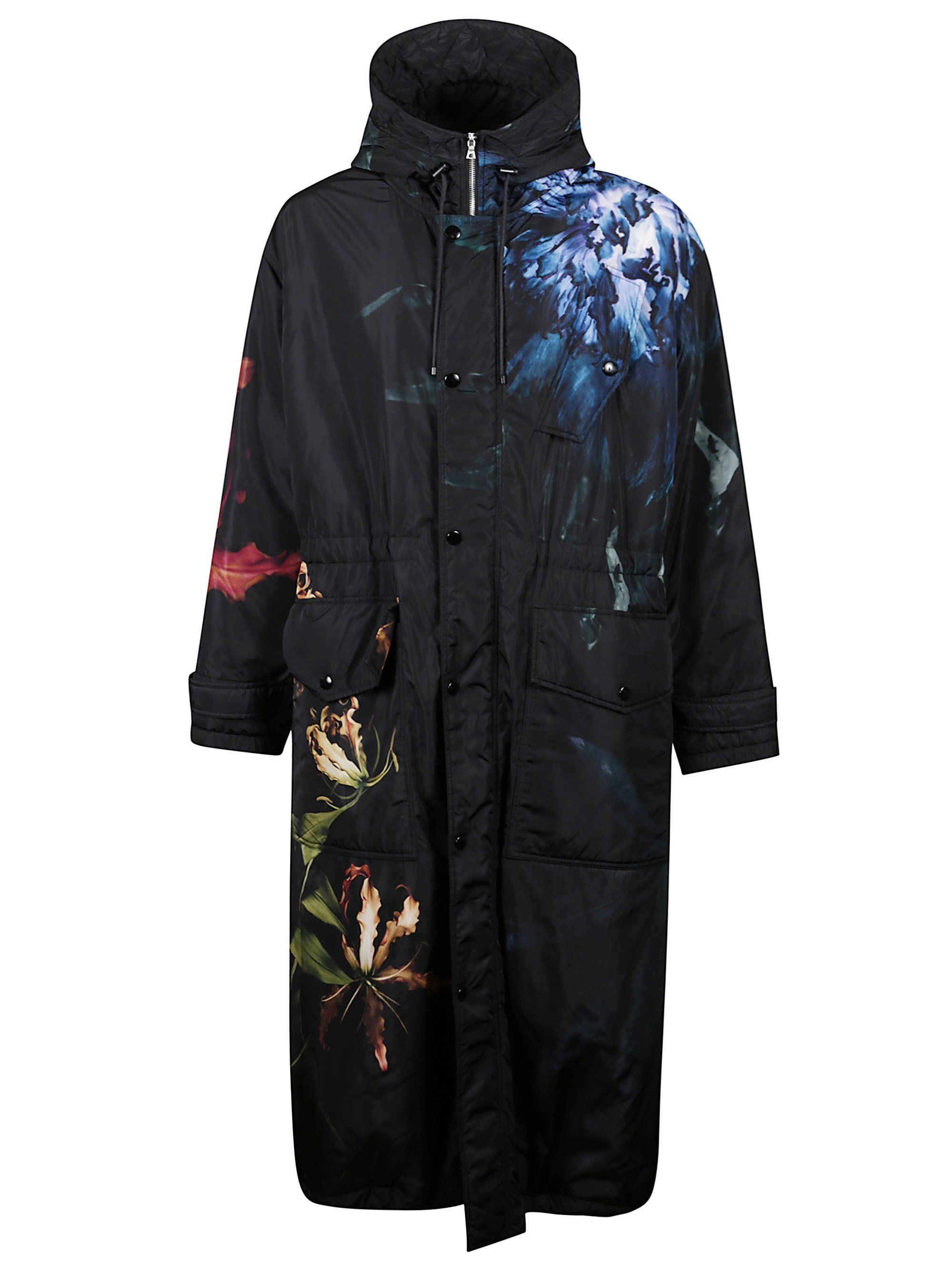 Dries Van Noten Printed Parka Varna Tris