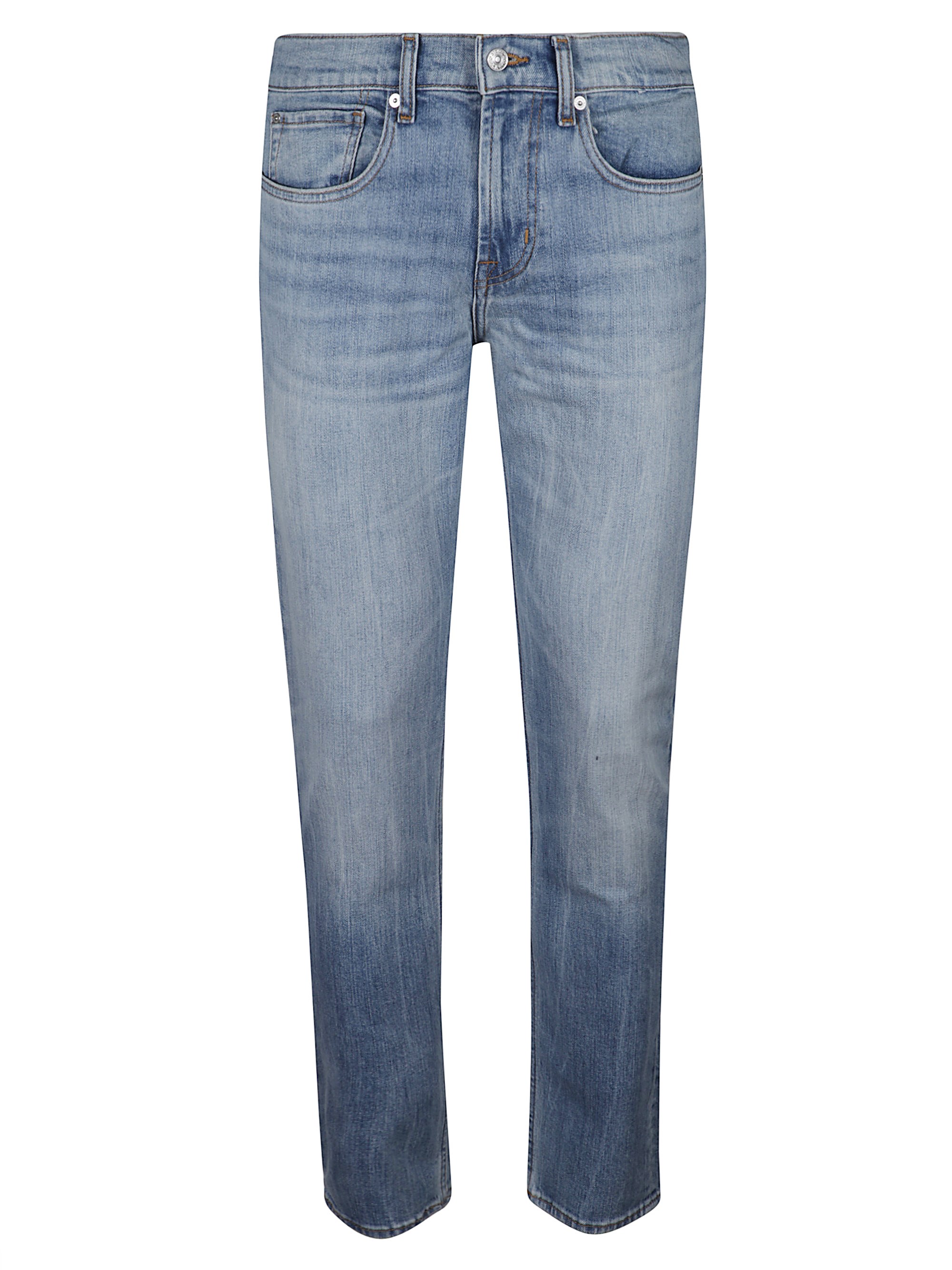 7 For All Mankind Goal Slim Jeans In Blue
