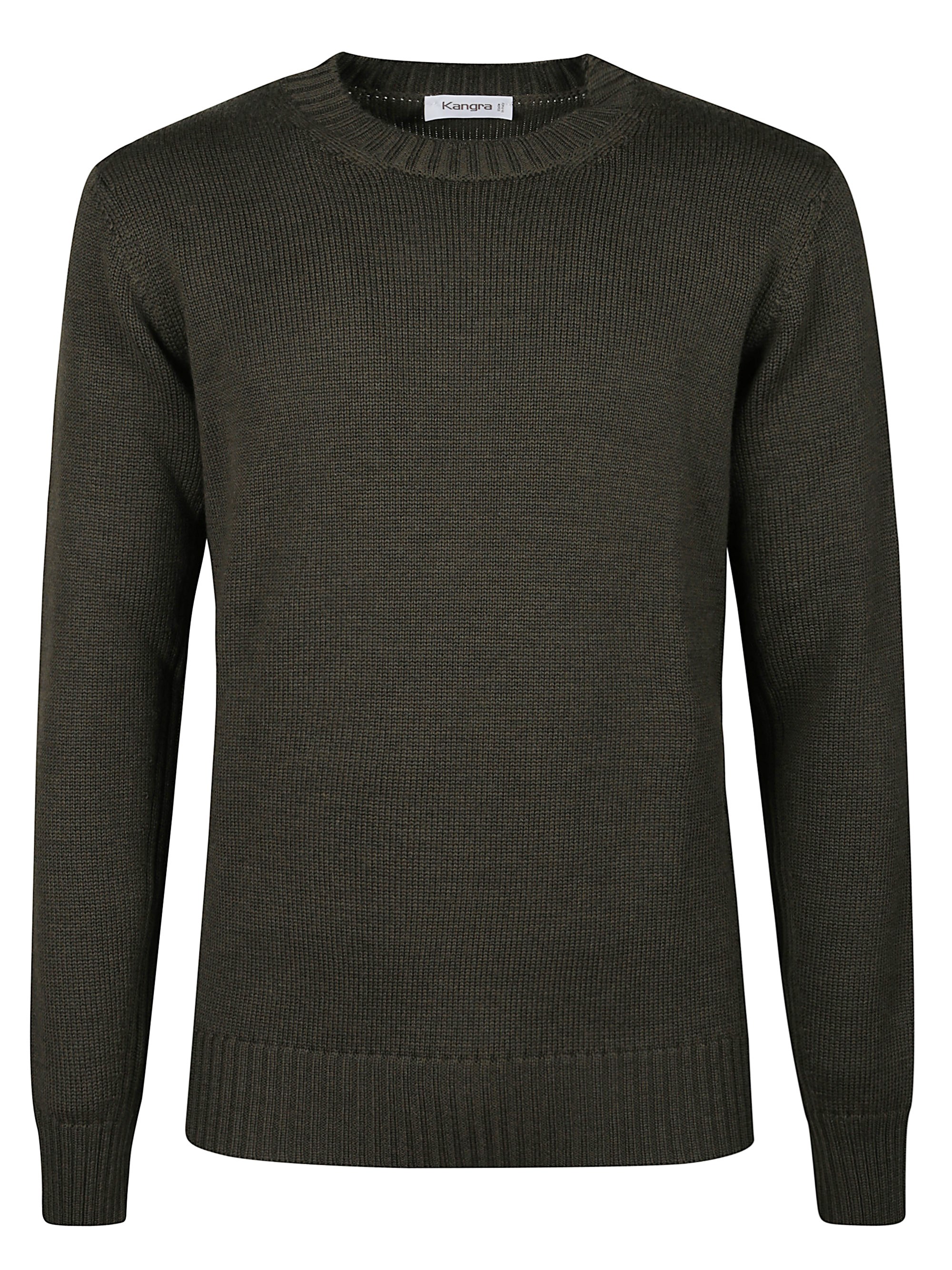 Round Neck Fine Wool Sweather