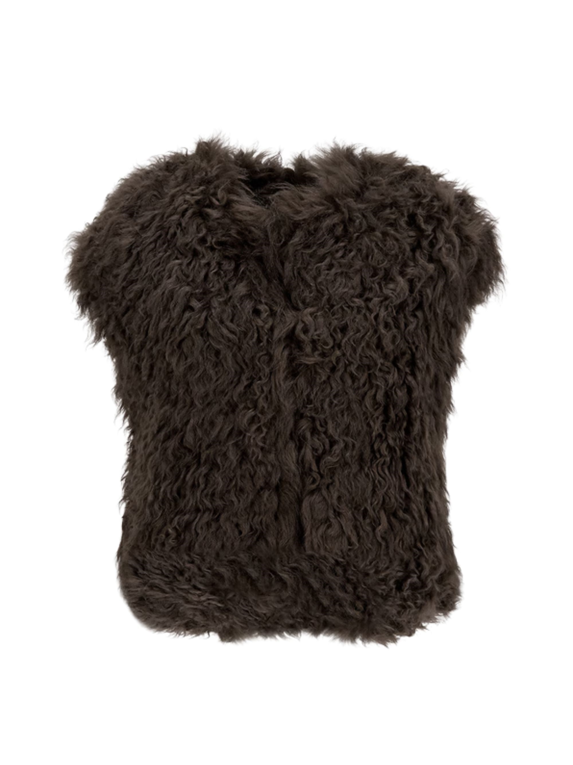 Diega Teddy Gilet Ginko In Brown