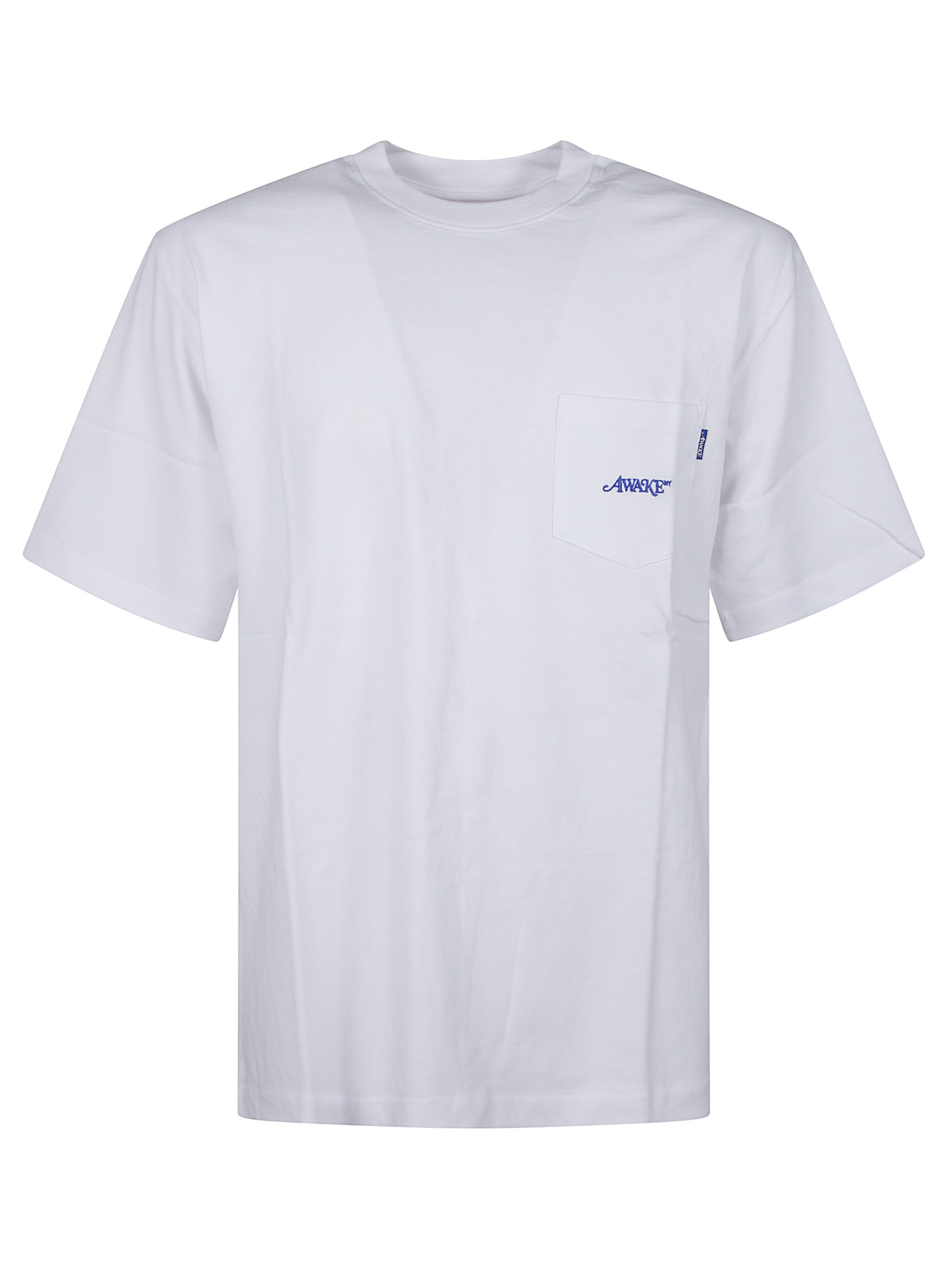 Awake Ny "pocket Tee" T-shirt In White