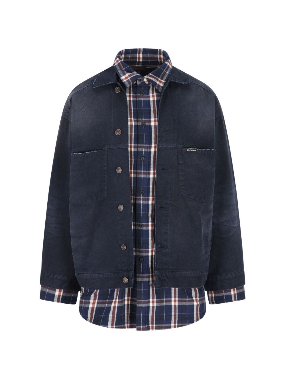 Balenciaga Patched Shirt-Jacket
