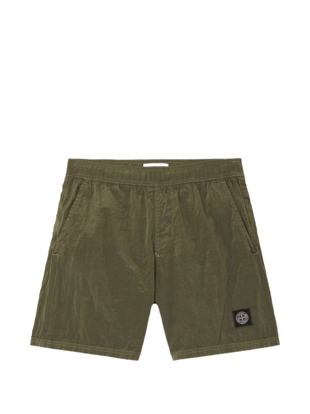 Stone Island Bermuda Shorts With Logo