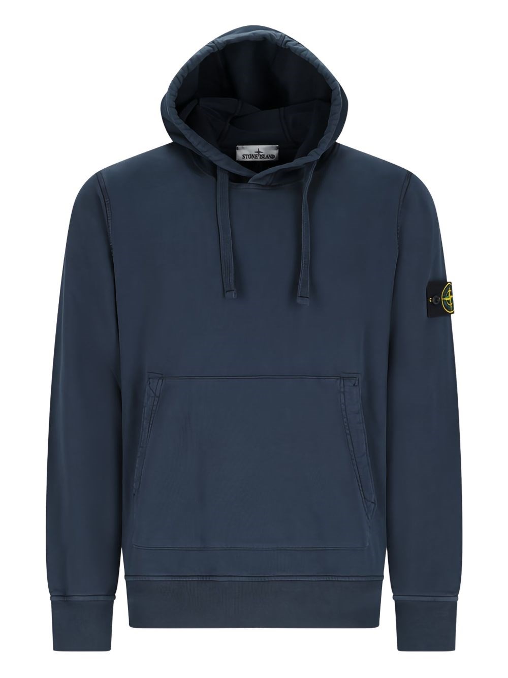 Stone Island Logo Cotton Hoodie