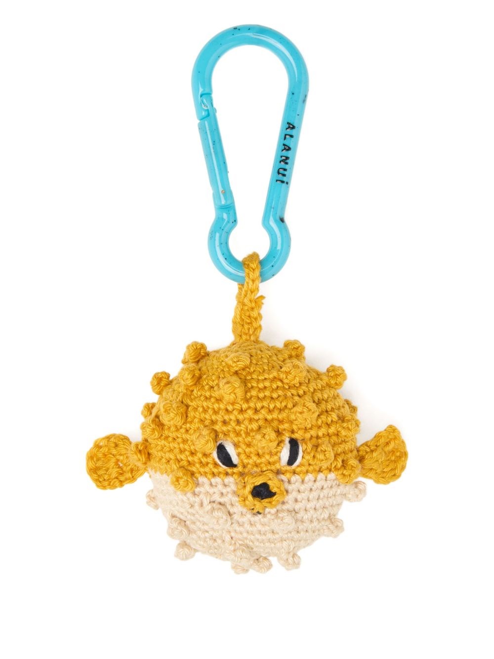 Alanui Puffer Fish Crochet Keyring