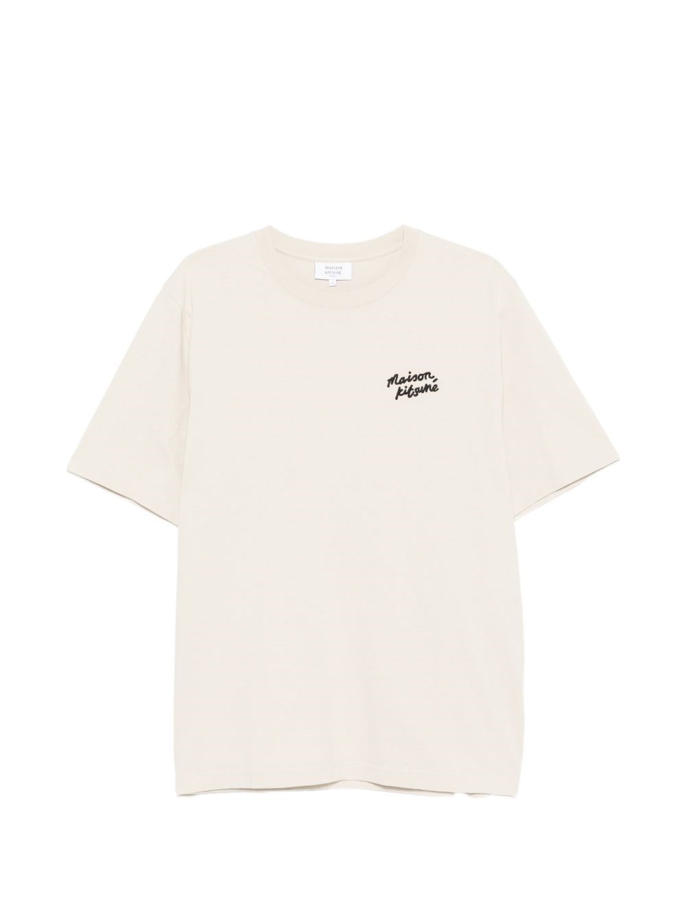 MAISON KITSUNE' Handwriting Cotton T-Shirt