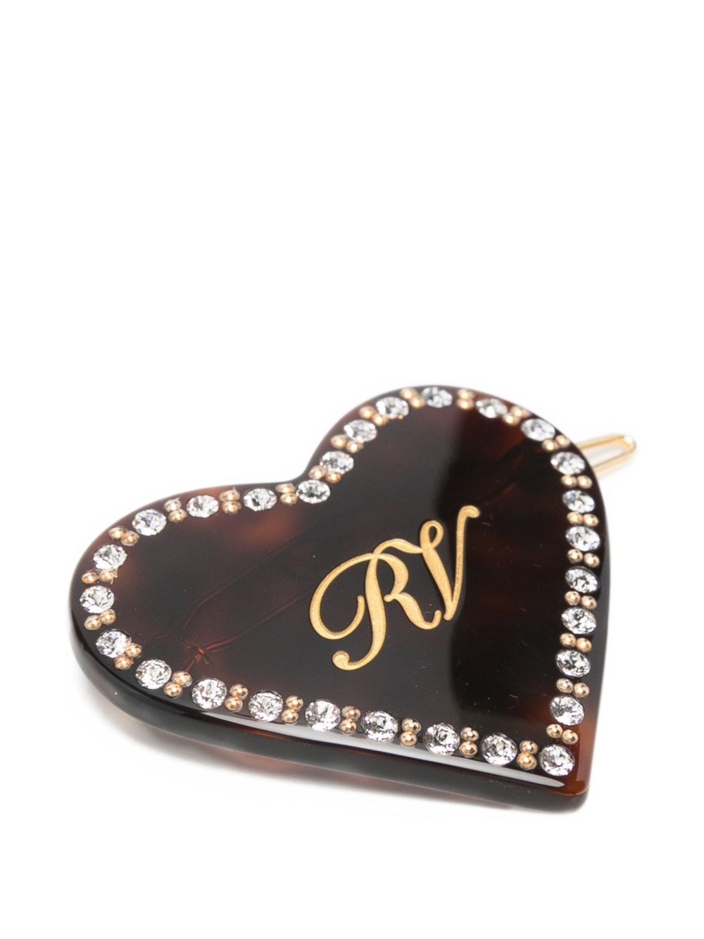 Roger Vivier Heart Hair Clip