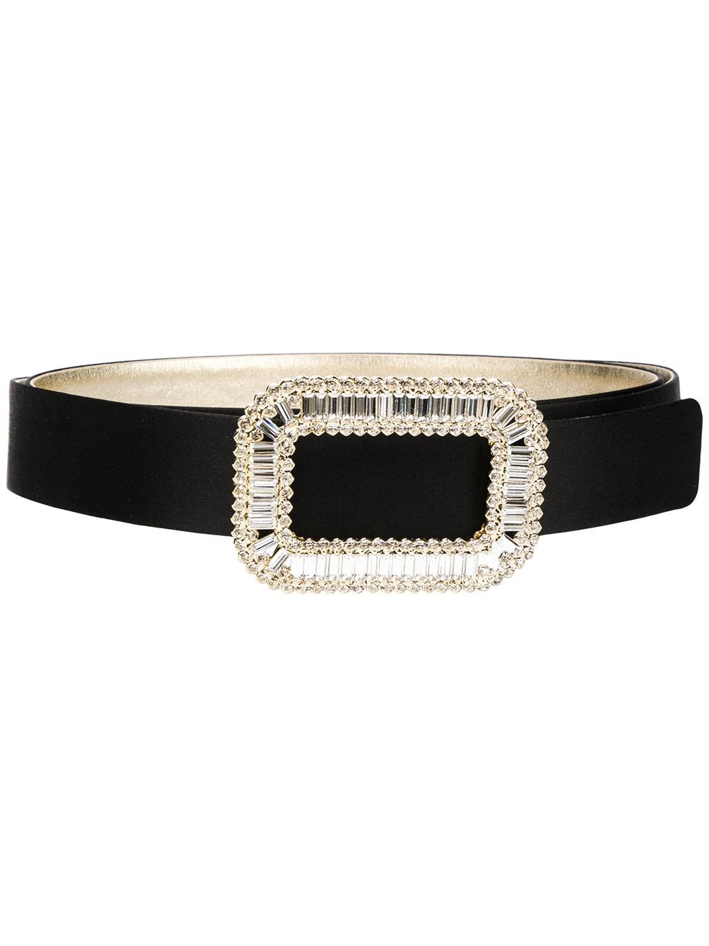 Roger Vivier Pilgrim Satin Belt