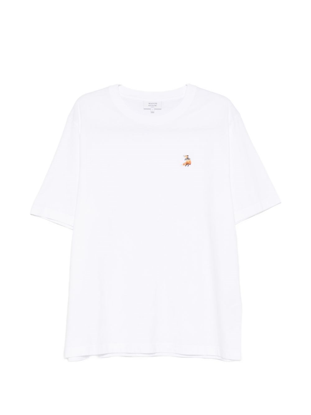 Maison Kitsuné Organic Cotton Dreaming Fox T-Shirt — White