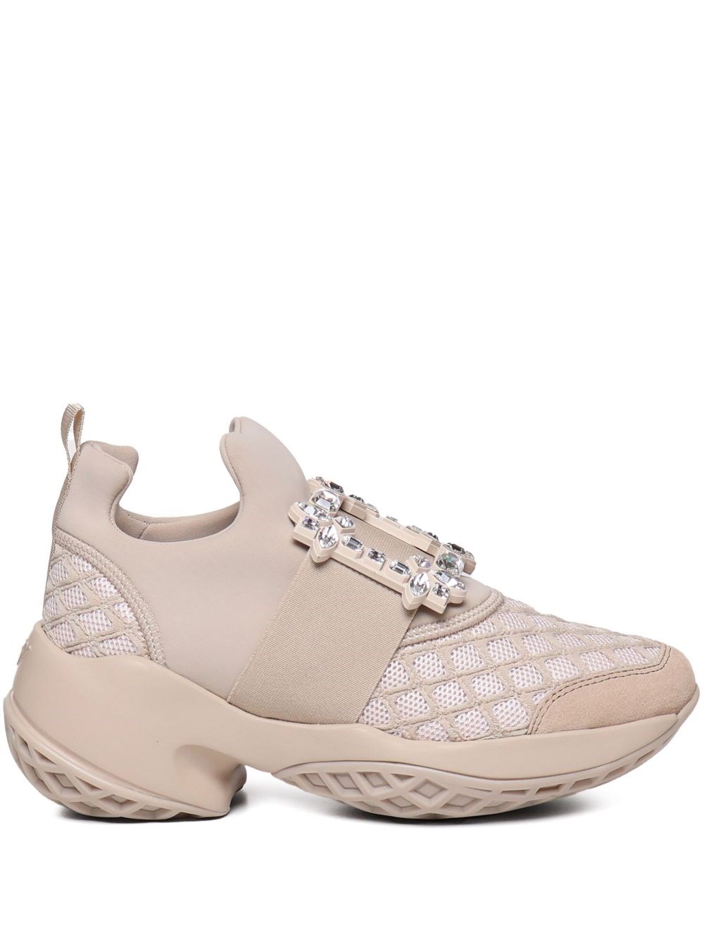 Roger Vivier Viv Run Buckle Sneakers