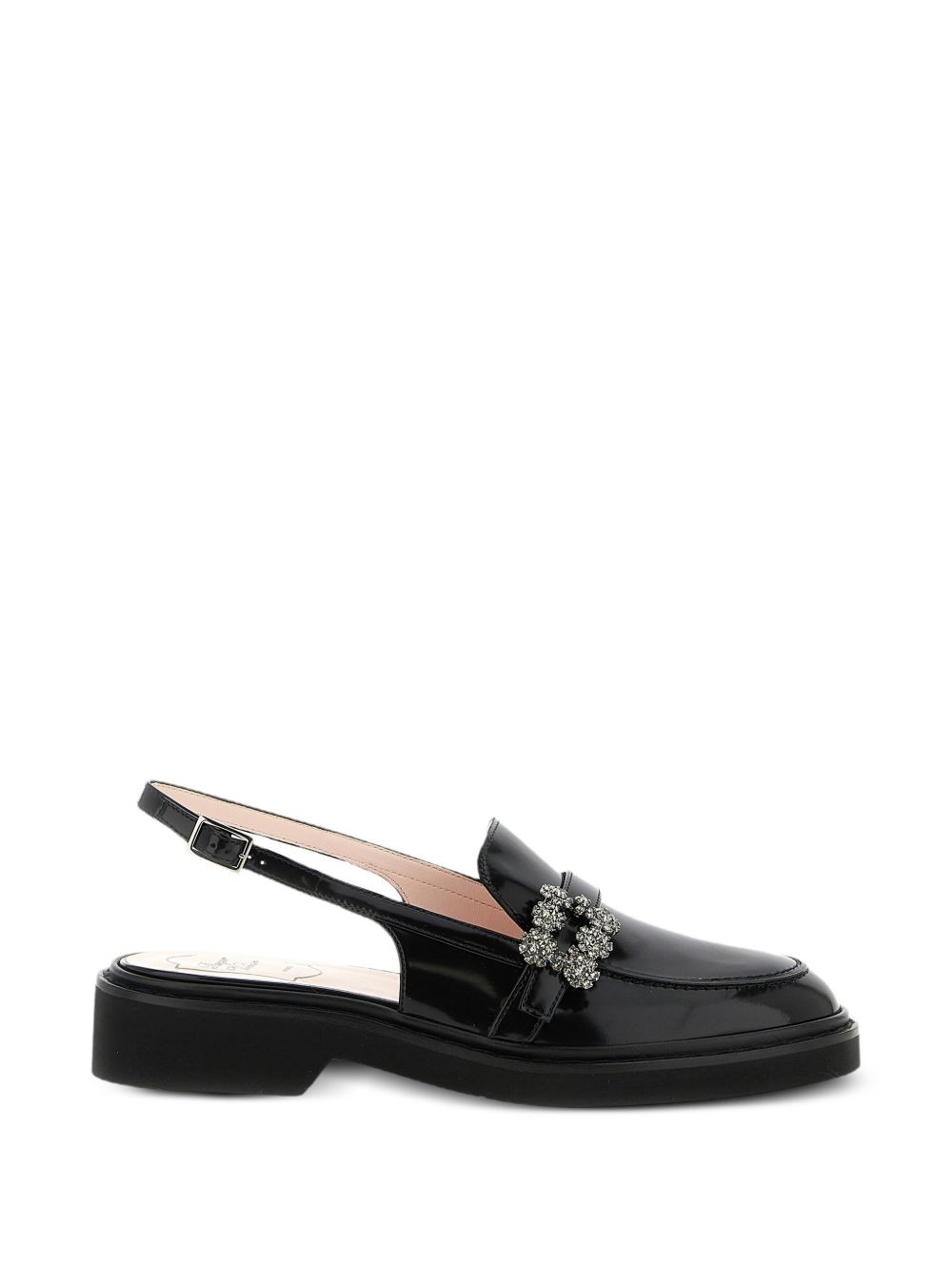 Roger Vivier Viv Rangers Leather Loafers