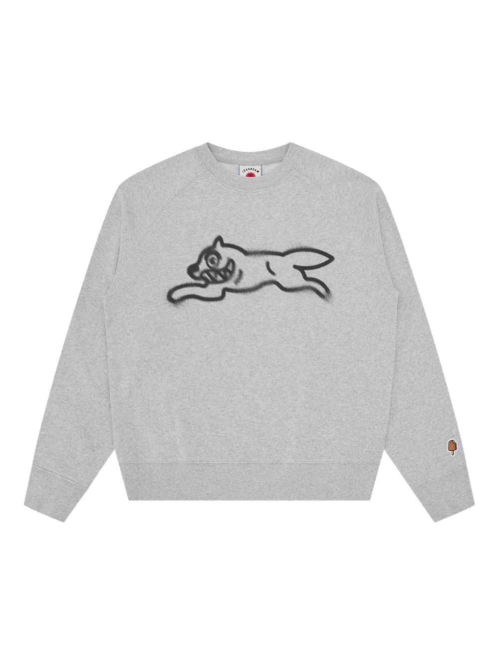 ICECREAM Running Dog Cotton Sweatshirt