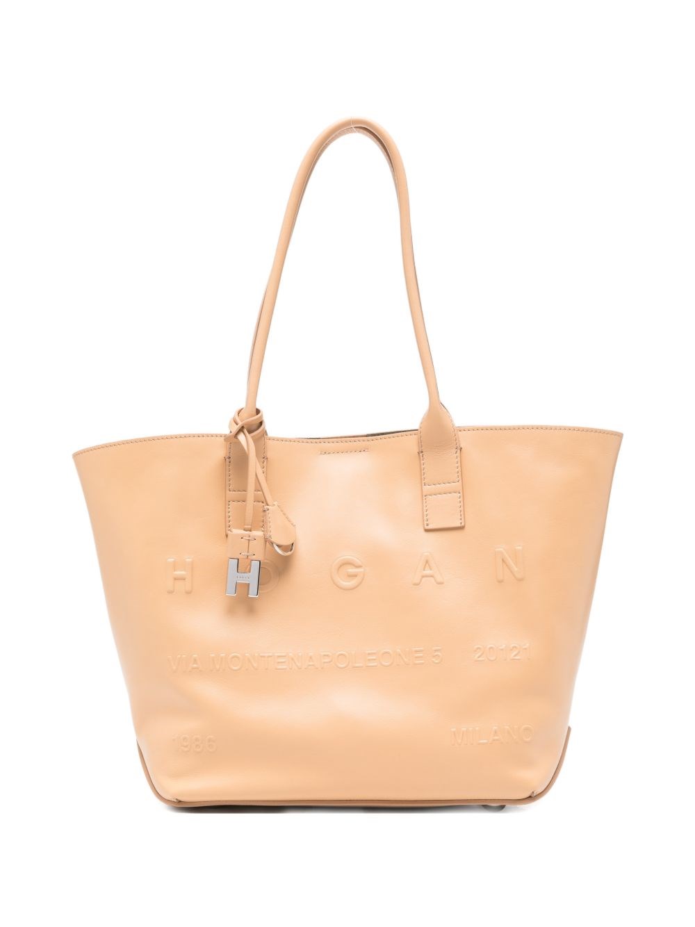 Hogan Small Leather Tote Bag