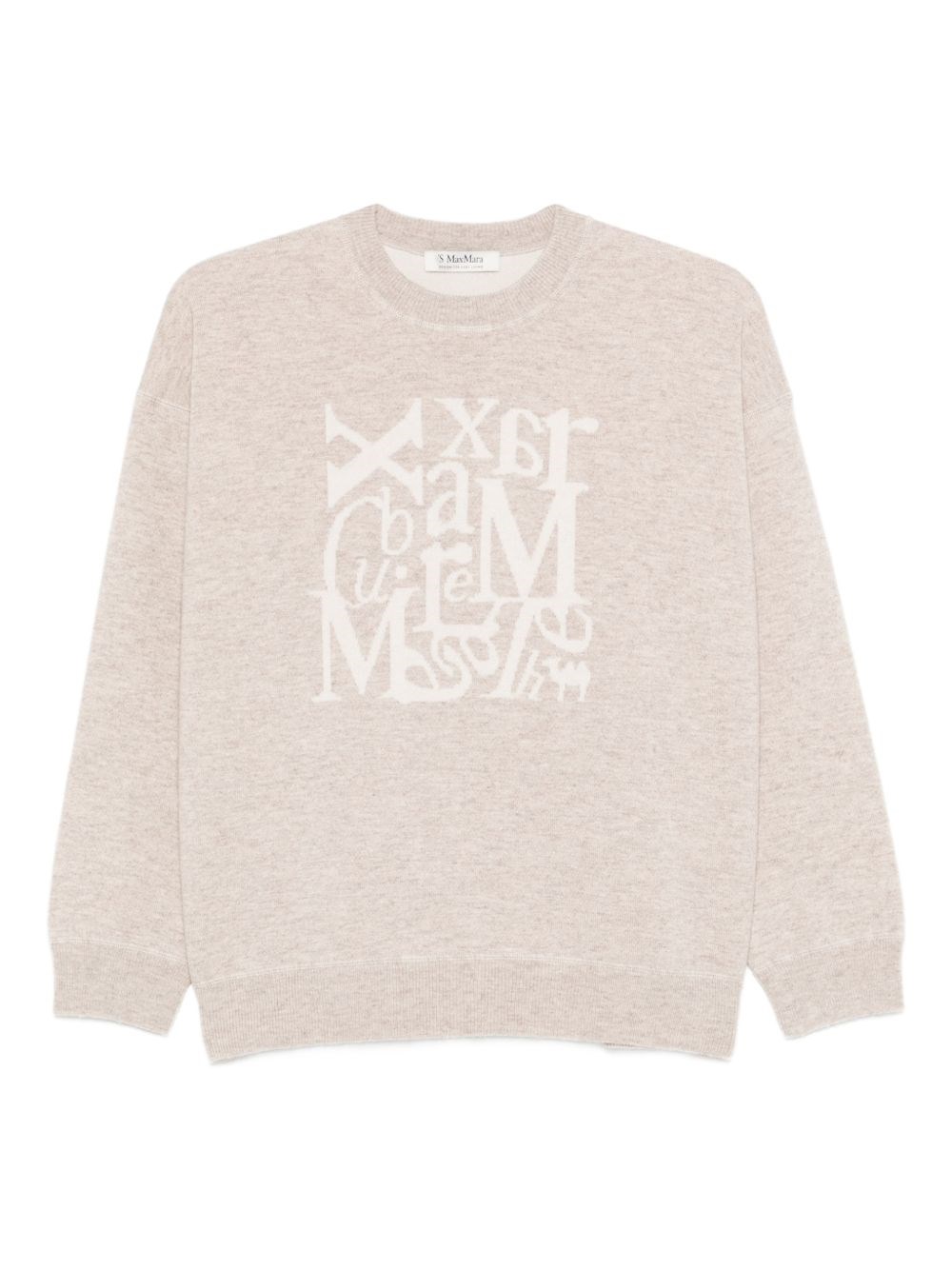 S Max Mara Logo Crewneck Sweater