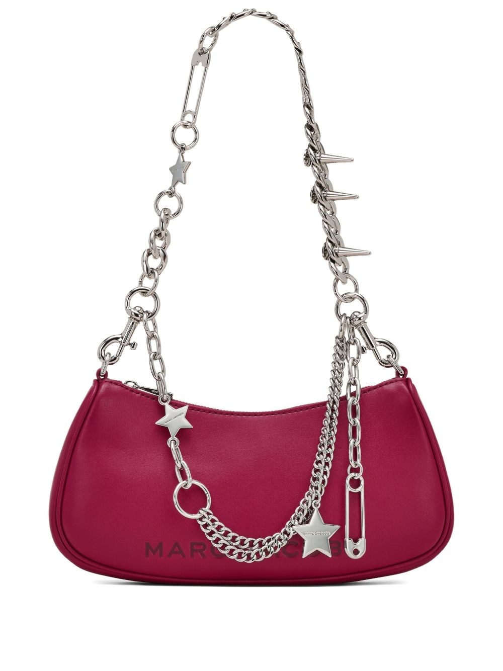 Marc Jacobs Leather Shoulder Bag In Pink