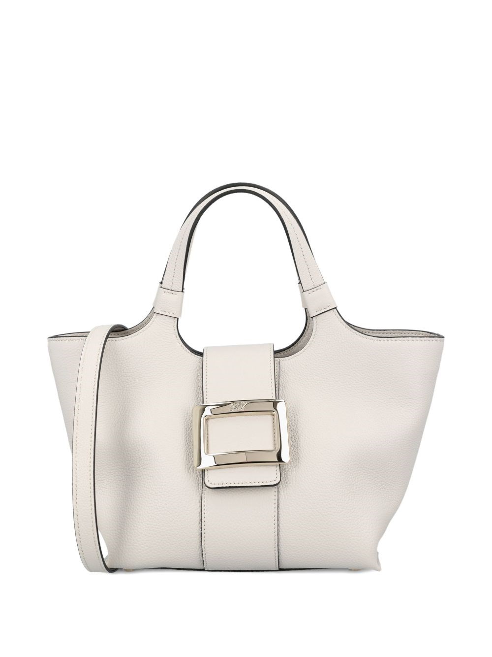 Roger Vivier Belle Vivier Mini Leather Tote