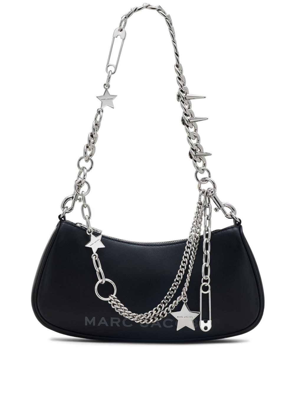 Marc Jacobs Leather Shoulder Bag In Black