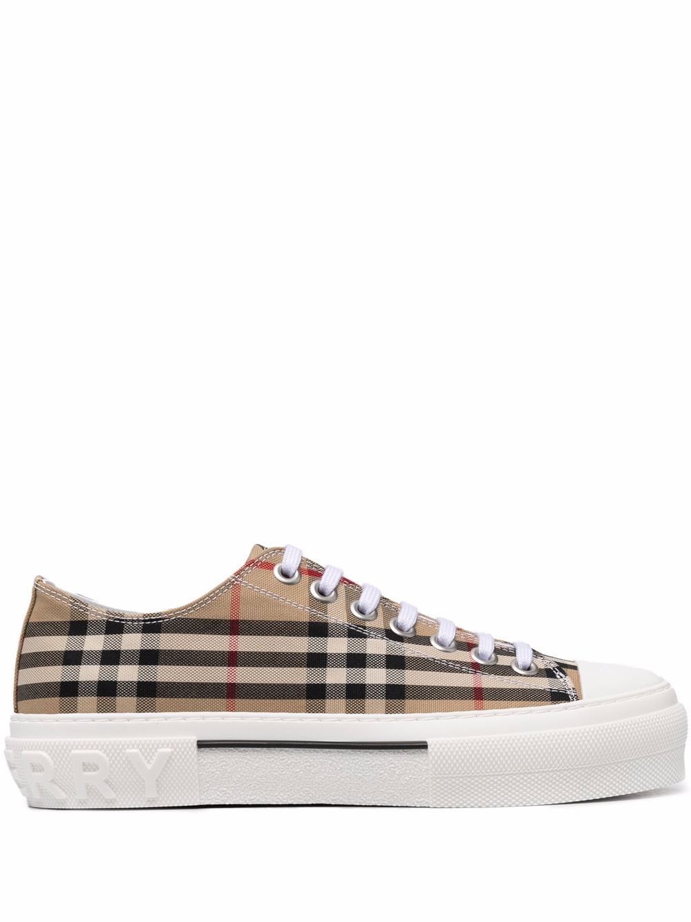 Burberry Burberry Check Cotton Sneakers　バーバリーチェックコットンスニーカー