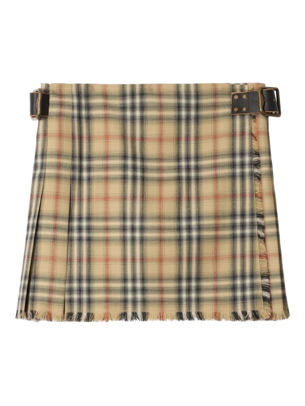 Burberry Wool Mini Skirt