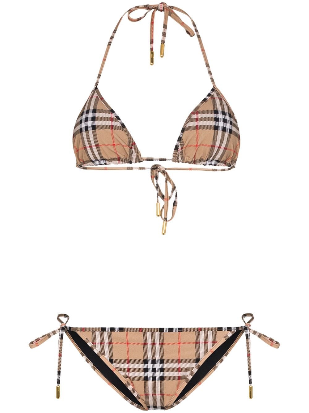 Burberry Burberry Check Triangle Bikini Set　バーバリーチェック トライアングルビキニセット