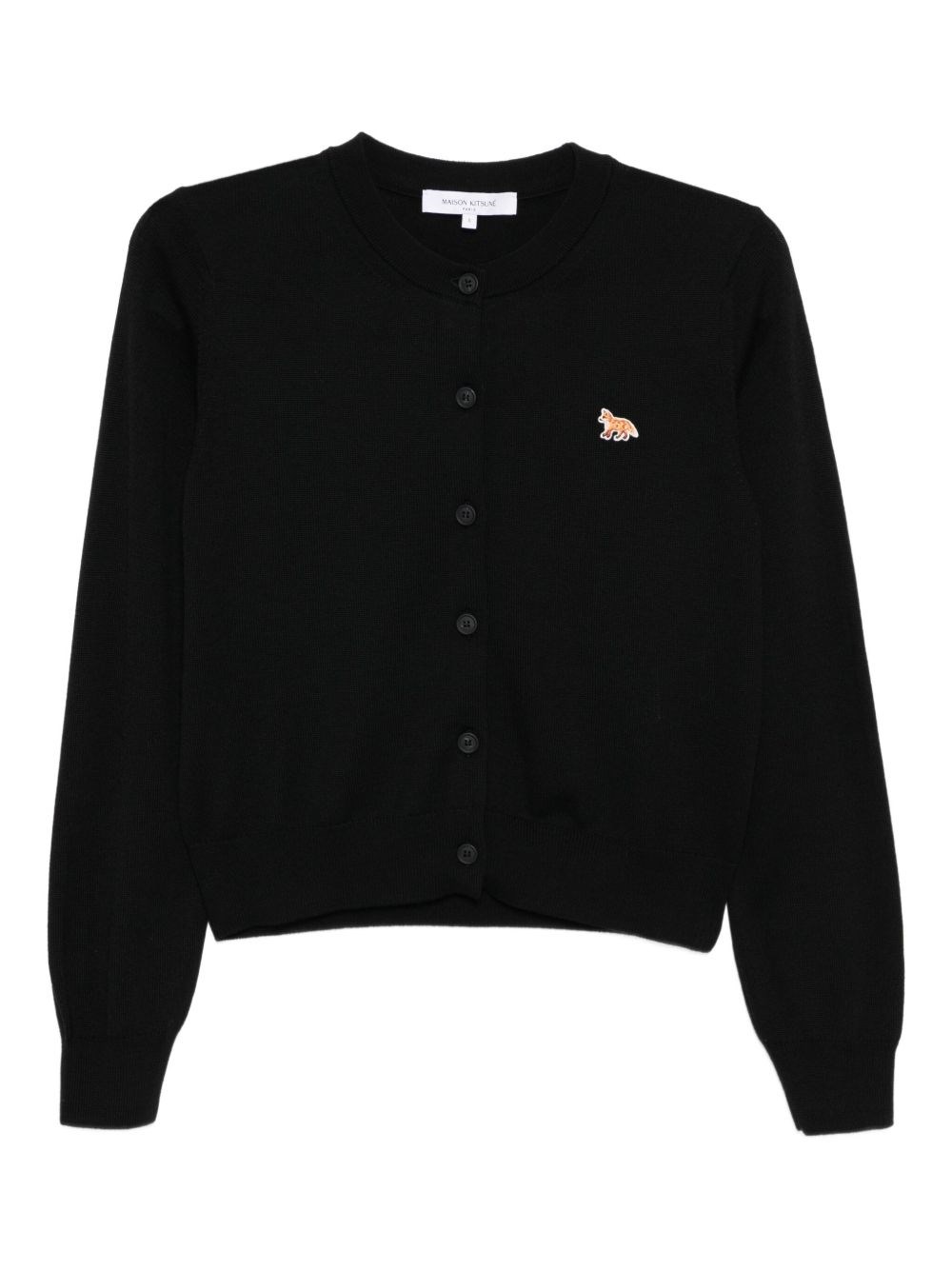 MAISON KITSUNE' Baby Fox Wool Cardigan