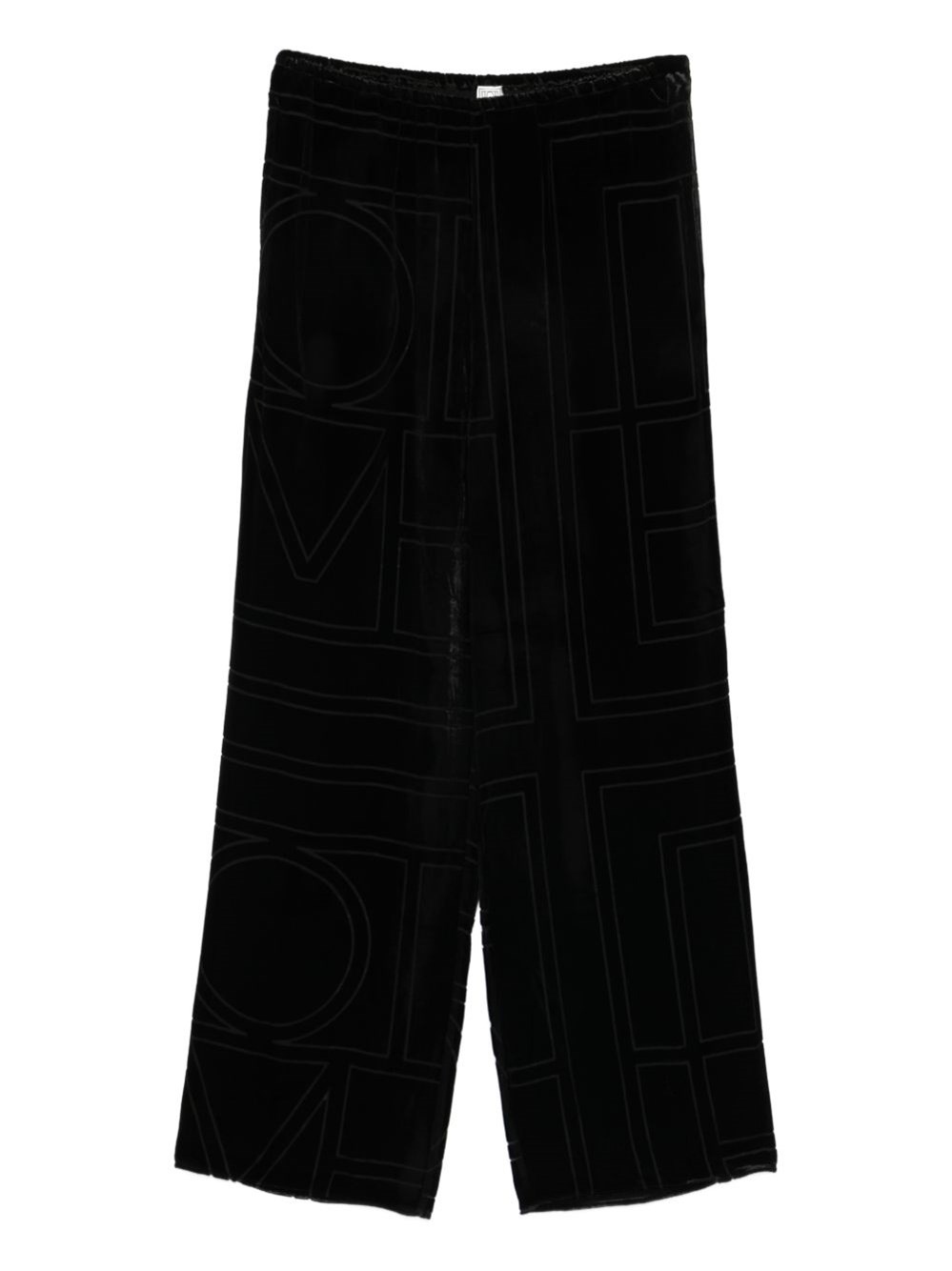 TOTEME Monogram Pajama Trousers