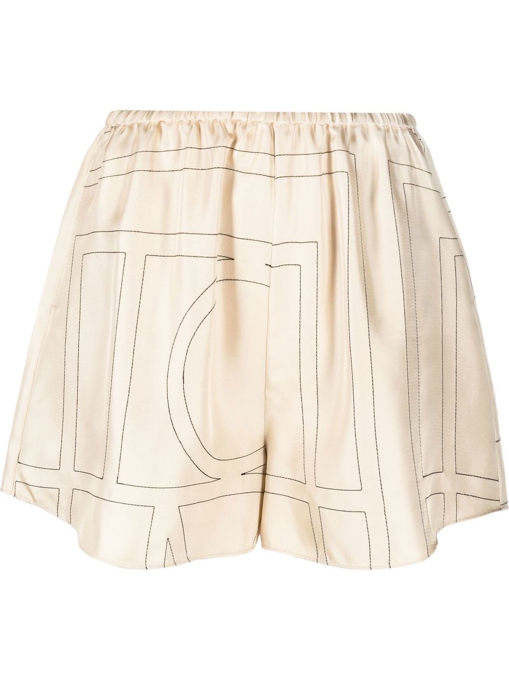 TOTEME Silk Pajama Shorts