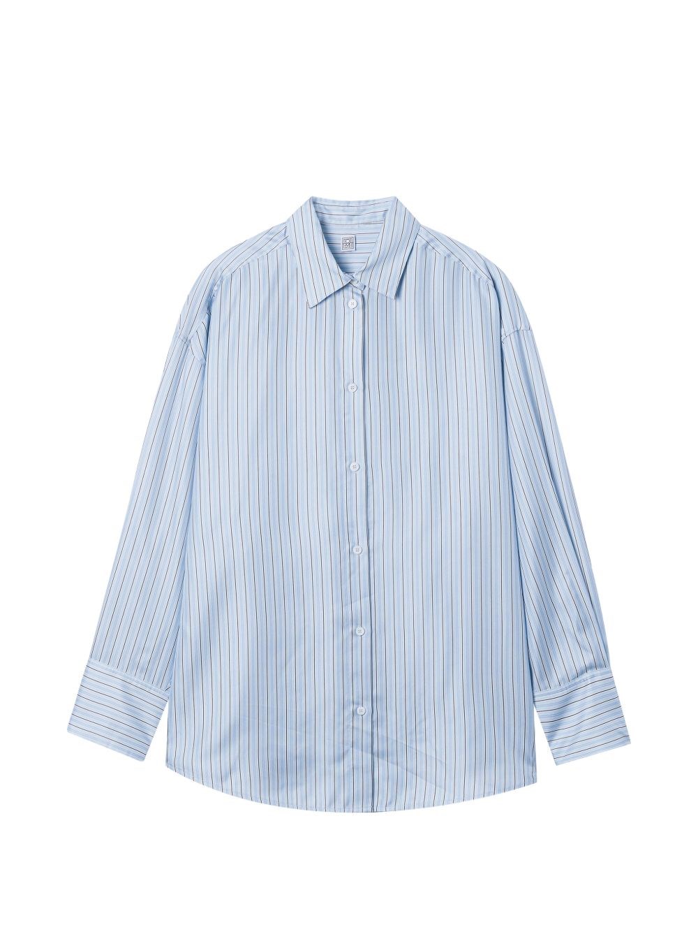 TOTEME Striped Silk Shirt