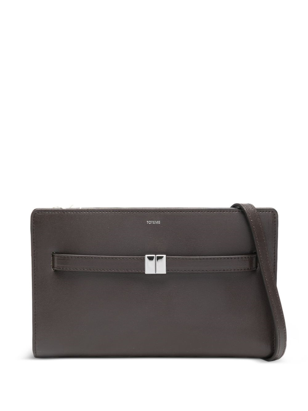 TOTEME Leather bag with a crossbar clasp