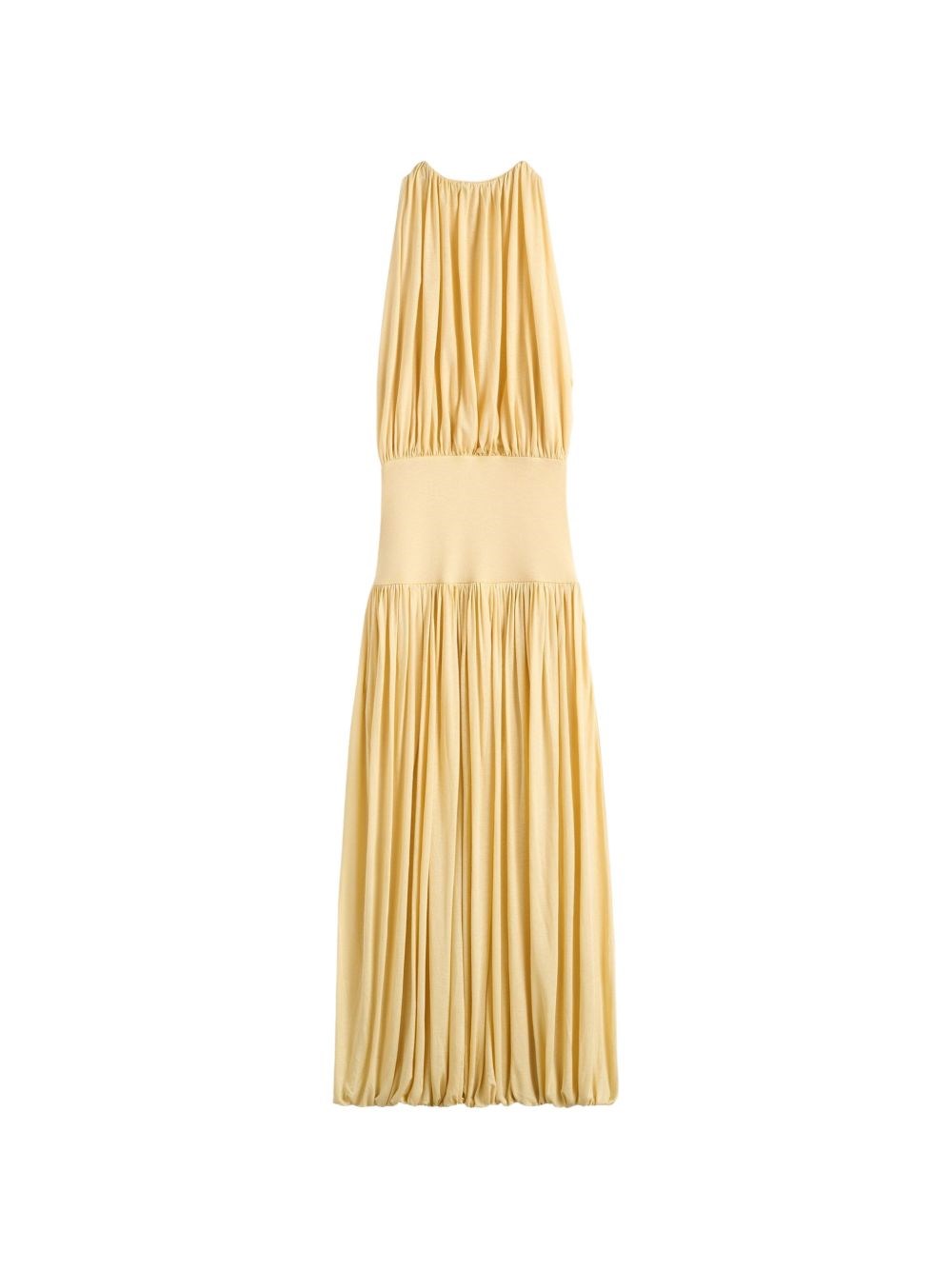 TOTÊME TOTEME Gathered Long Dress