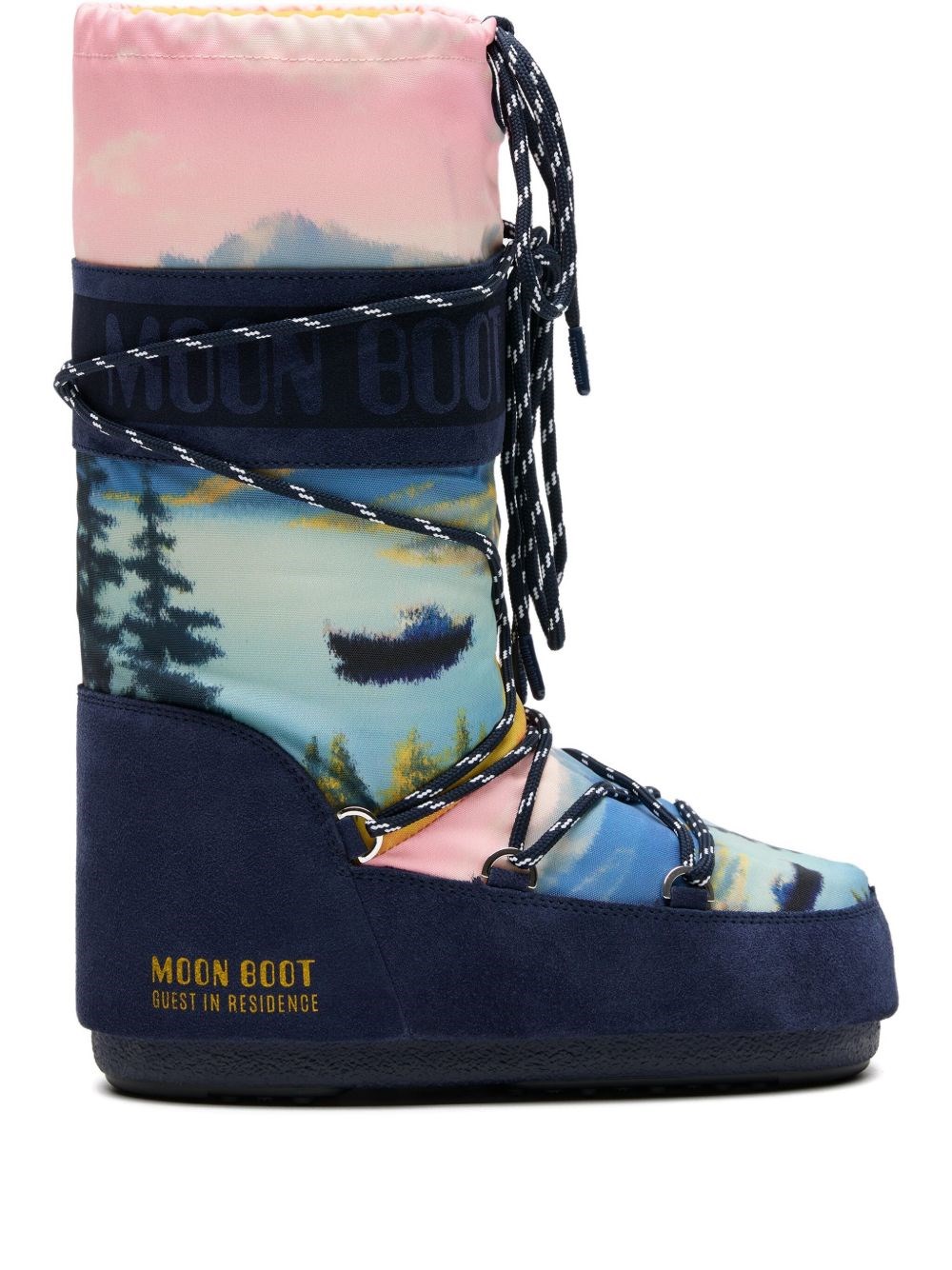 MOON BOOT X GUEST IN RESIDENCE Icon High Snow Boots