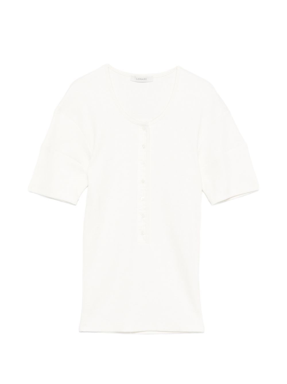 LEMAIRE Cotton And Linen T-Shirt