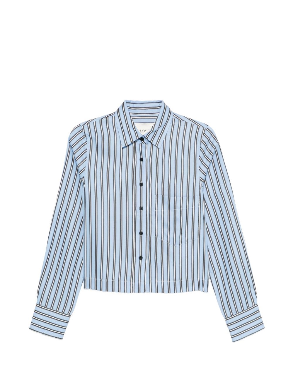 Closed Cropped Shirt