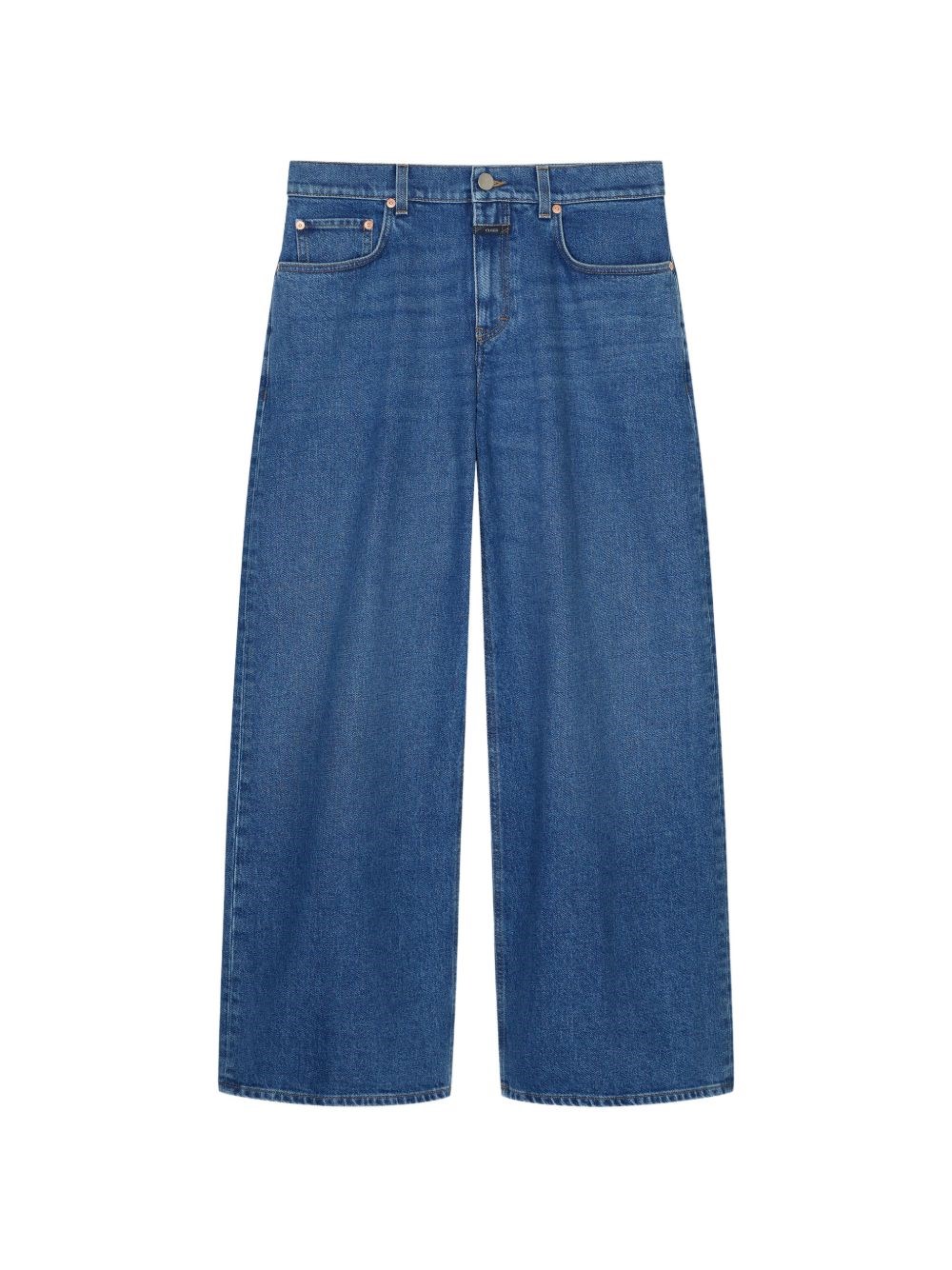 Closed Flared Denim Jeans In Blue