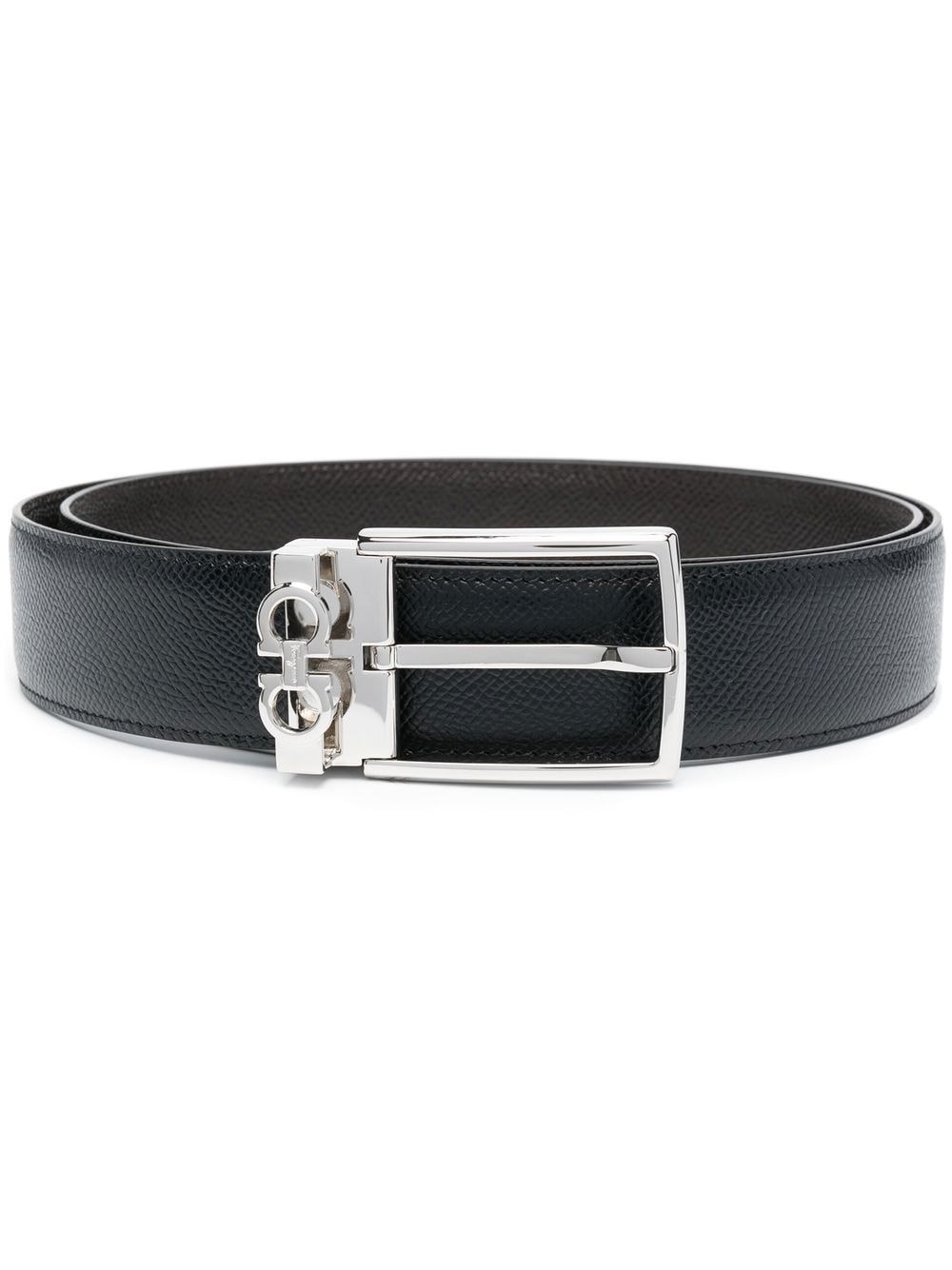 Ferragamo Gancini Leather Belt