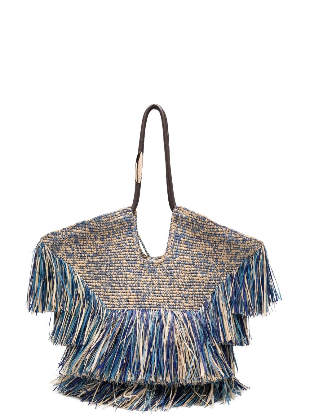 Zimmermann Goldentime Medium Rafia Tote
