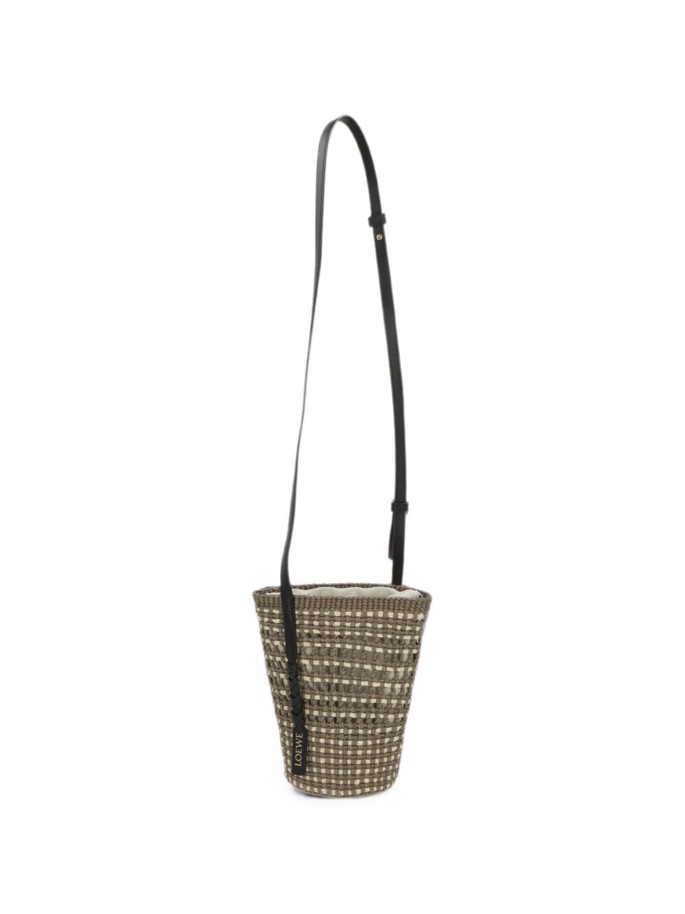 LOEWE PAULA'S IBIZA Braid Rafia Bucket Bag